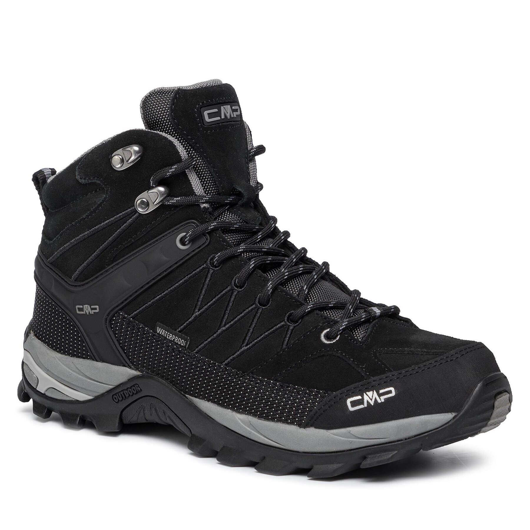 CMP Bakancs Rigel Mid Trekking Shoes Wp 3Q12947 Fekete - Pepit.hu