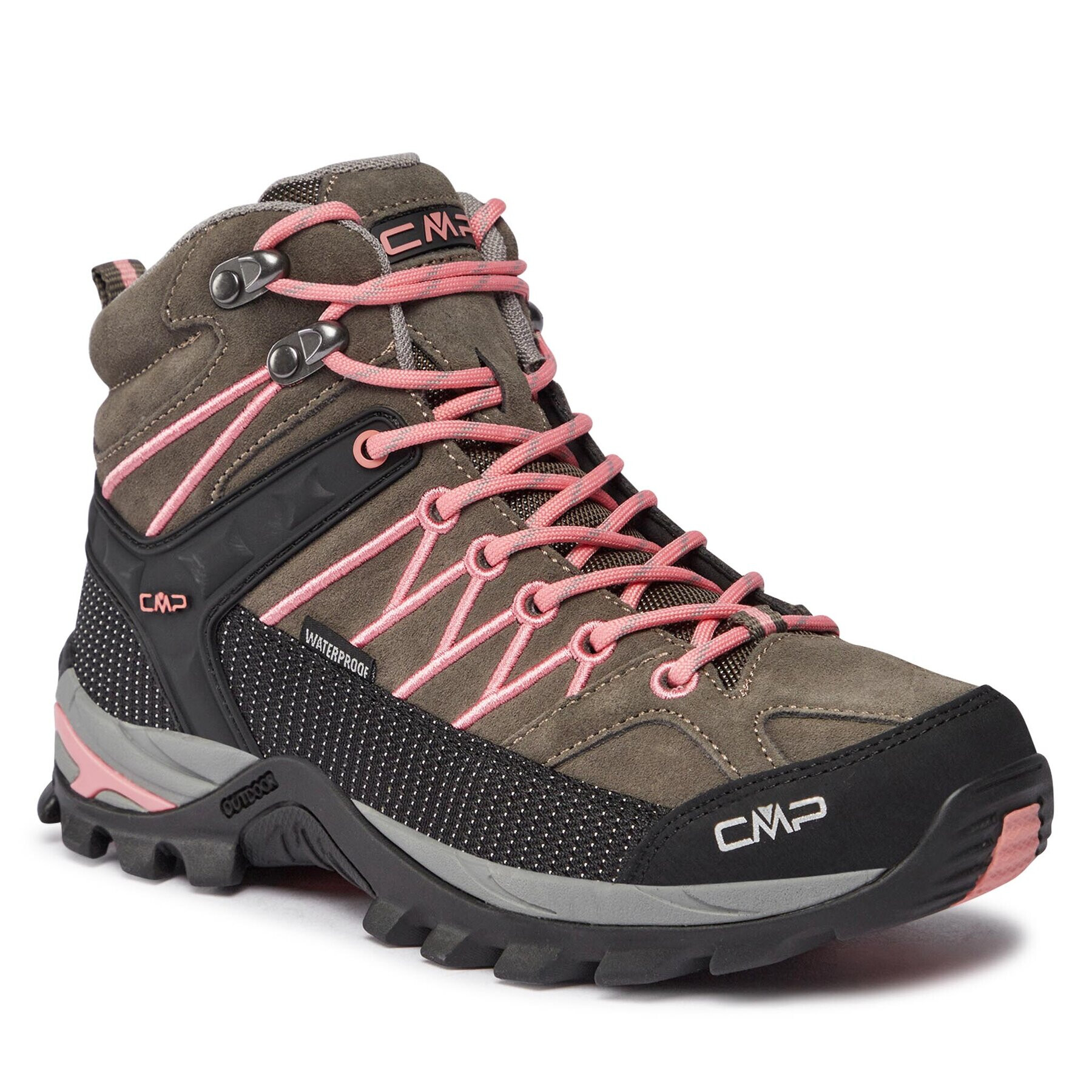 CMP Bakancs Rigel Mid Wmn Trekking Shoe Wp 3Q12946 Barna - Pepit.hu