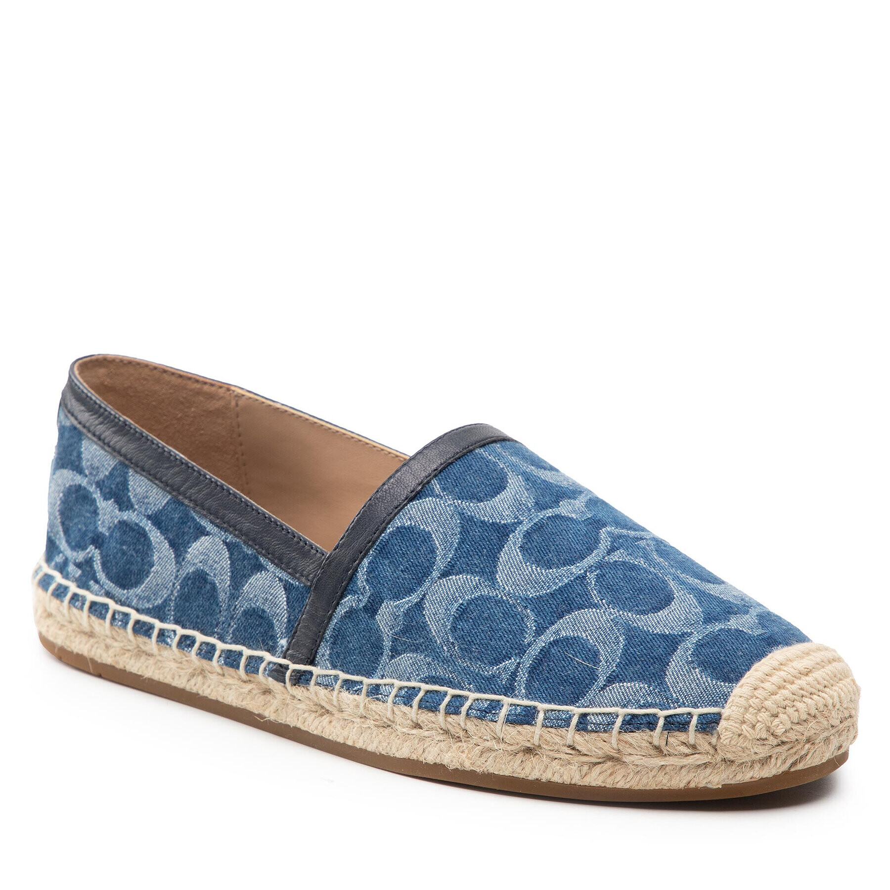 Coach Espadrilles Collins Denim CA485 Sötétkék - Pepit.hu