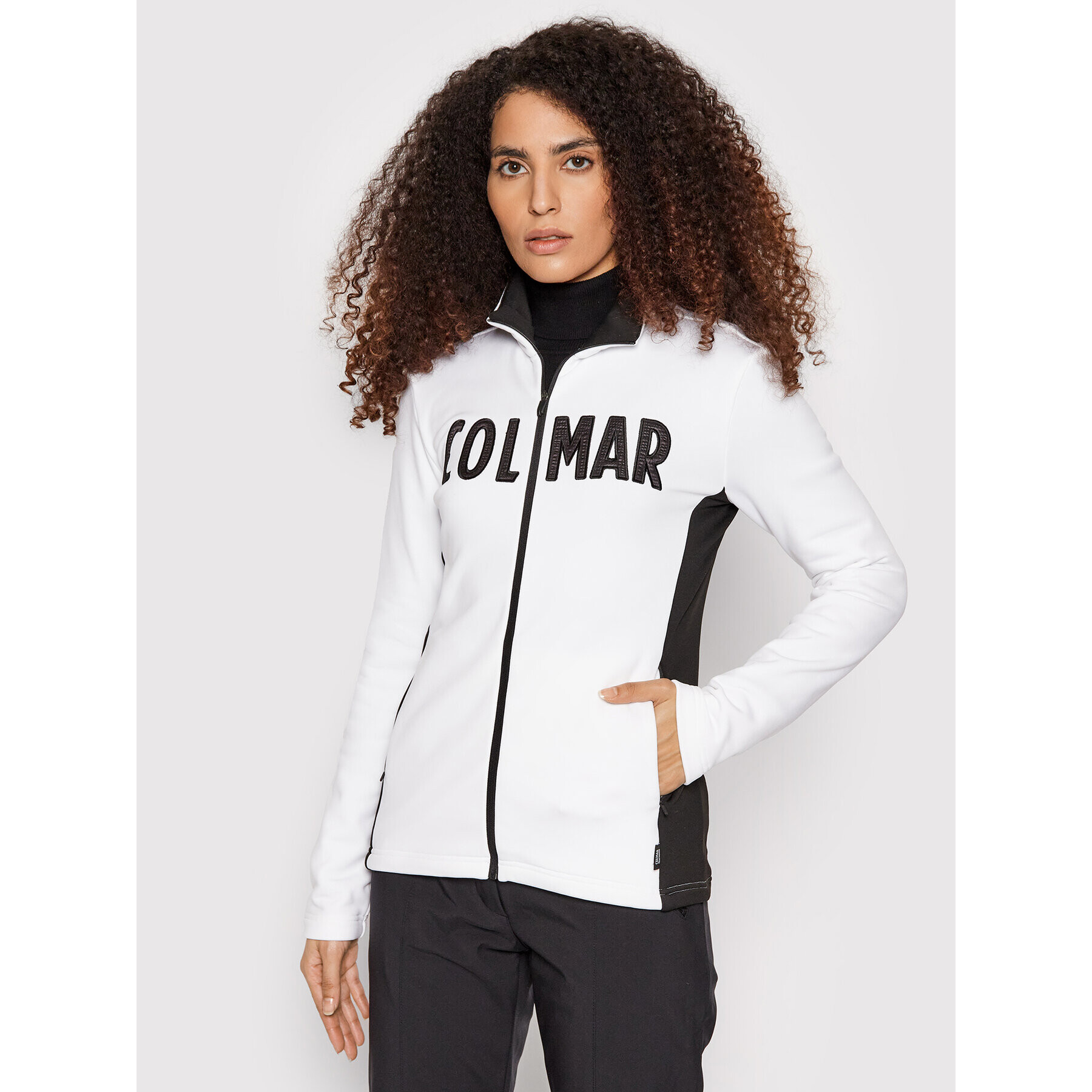 Colmar Pulóver Monface 9321 9UE Fehér Regular Fit - Pepit.hu