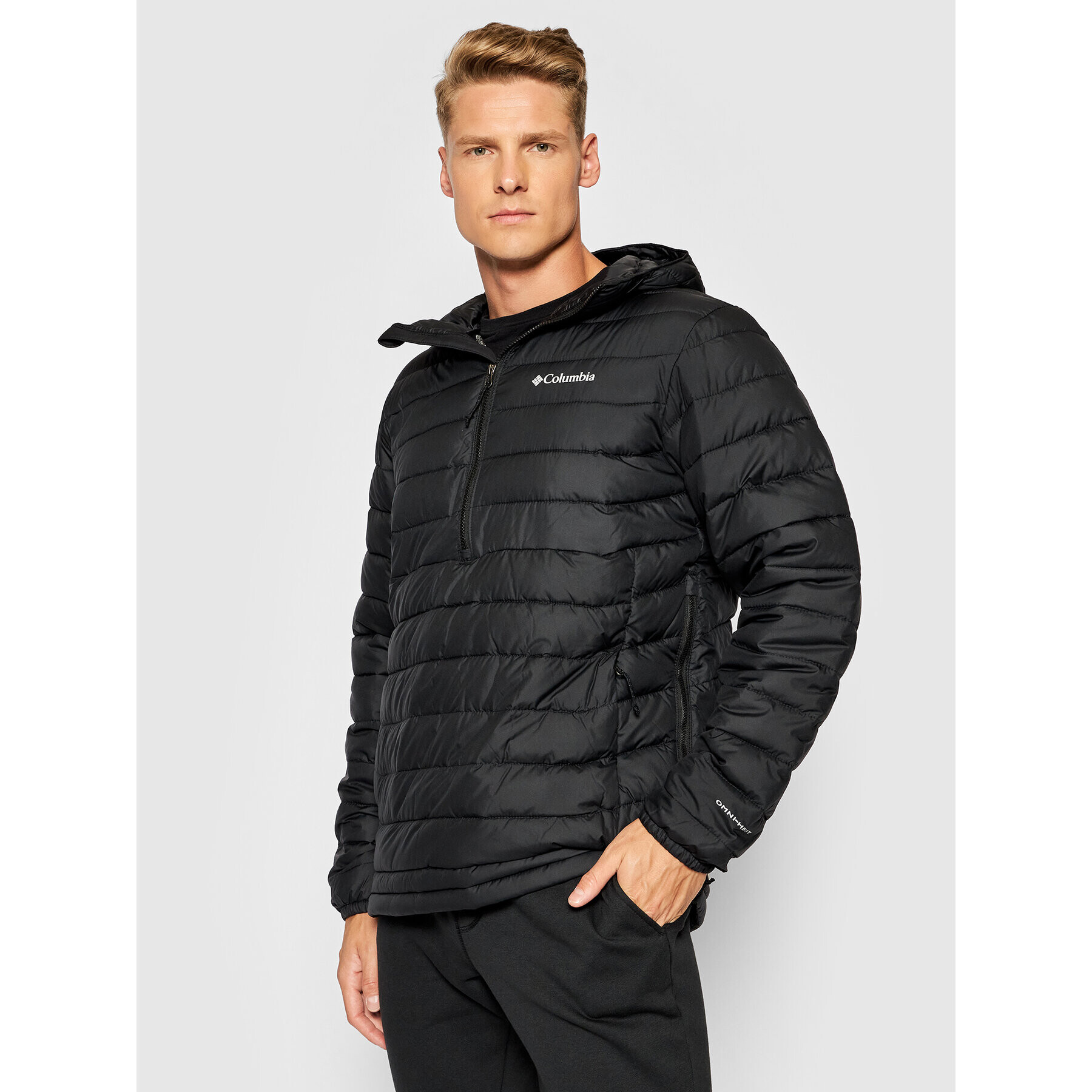 Columbia Anorák Powder Lite™ 1957391 Fekete Regular Fit - Pepit.hu