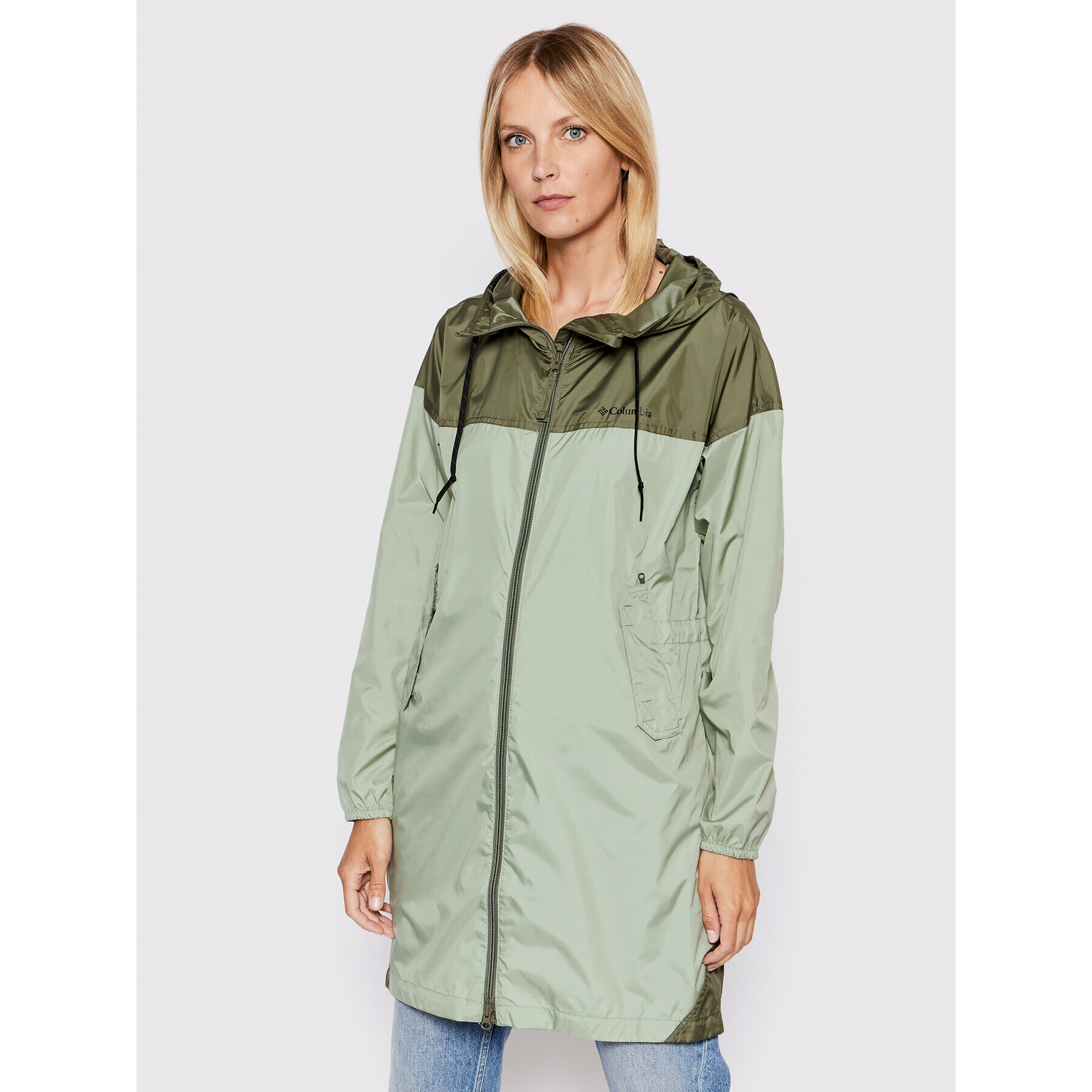 Columbia Parka Flash Challenger 1989491 Zöld Regular Fit - Pepit.hu