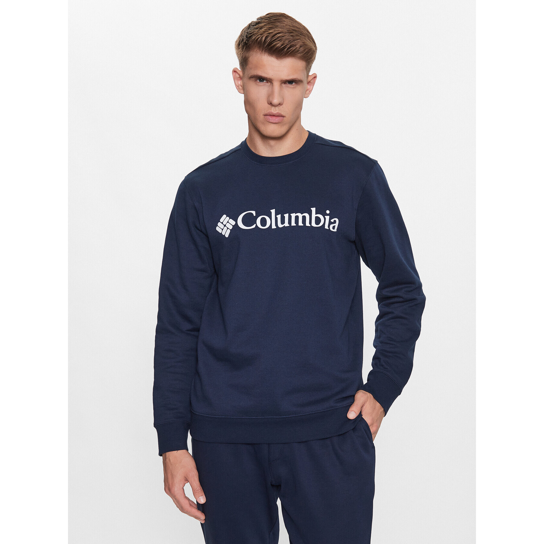 Columbia Pulóver Trek™ Crew Kék Regular Fit - Pepit.hu