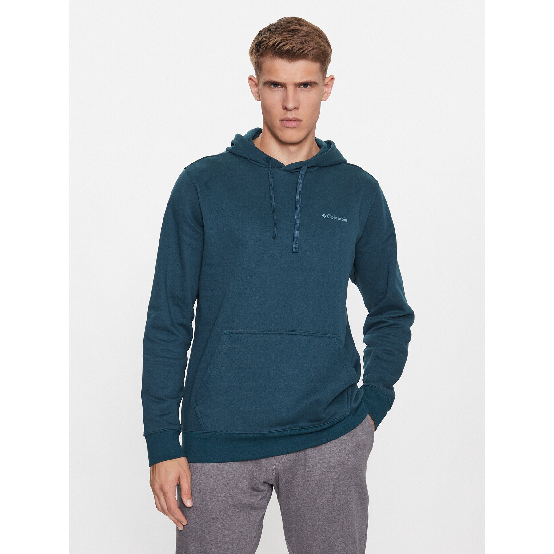 Columbia Pulóver Trek™ Hoodie Kék Regular Fit - Pepit.hu