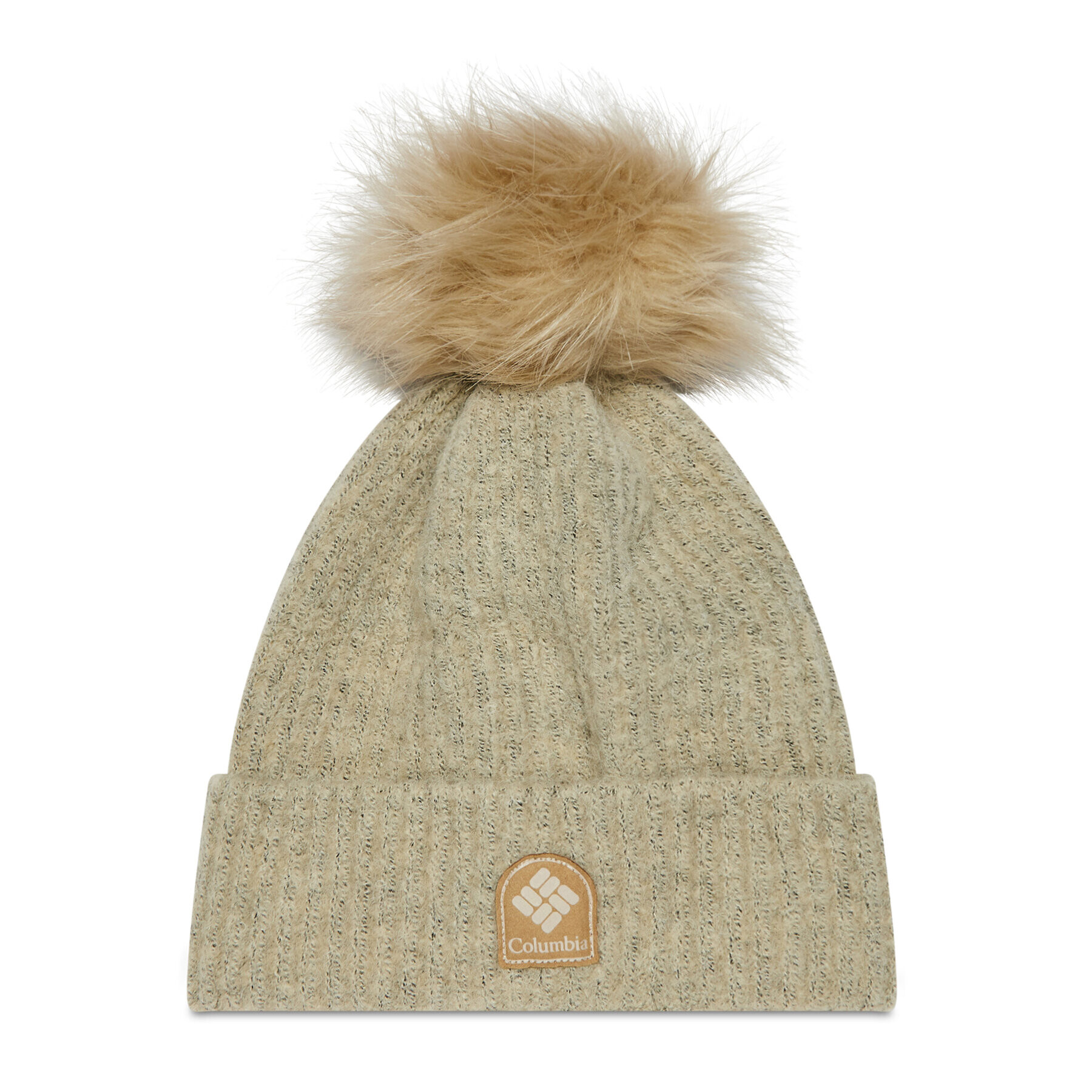 Columbia Sapka Winter Blur™ Pom Pom Beanie 1862101 Bézs - Pepit.hu