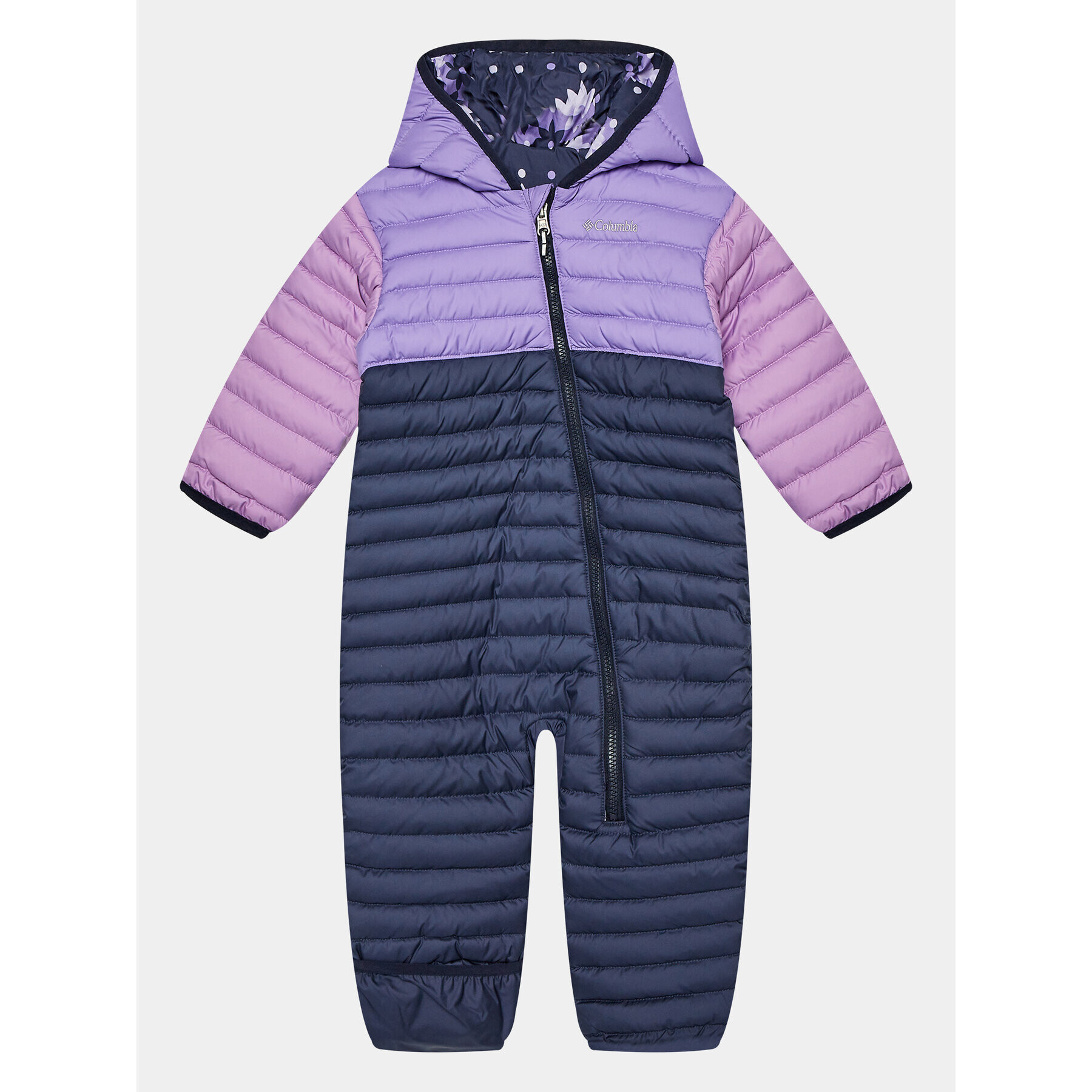 Columbia Téli overall Powder Lite™ Reversible Bunting Kék Regular Fit - Pepit.hu