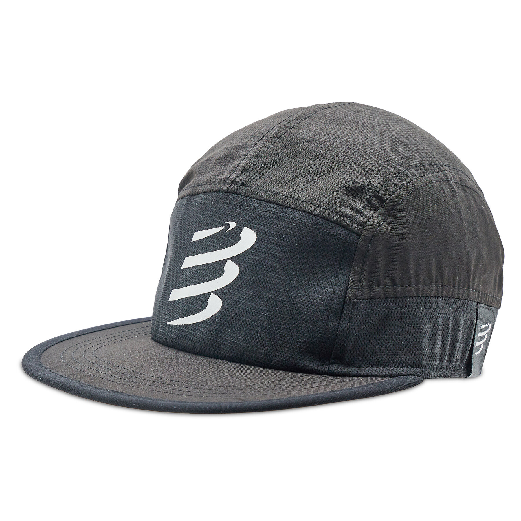 Compressport Baseball sapka 5 Panel Light Cap CU00097B Fekete - Pepit.hu