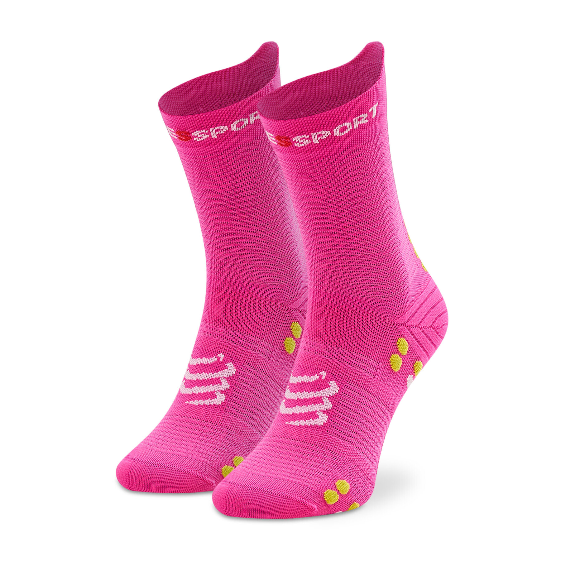 Compressport Hosszú női zokni Pro Racing Socks V4.0 Run High XU00046B_360 Rózsaszín - Pepit.hu