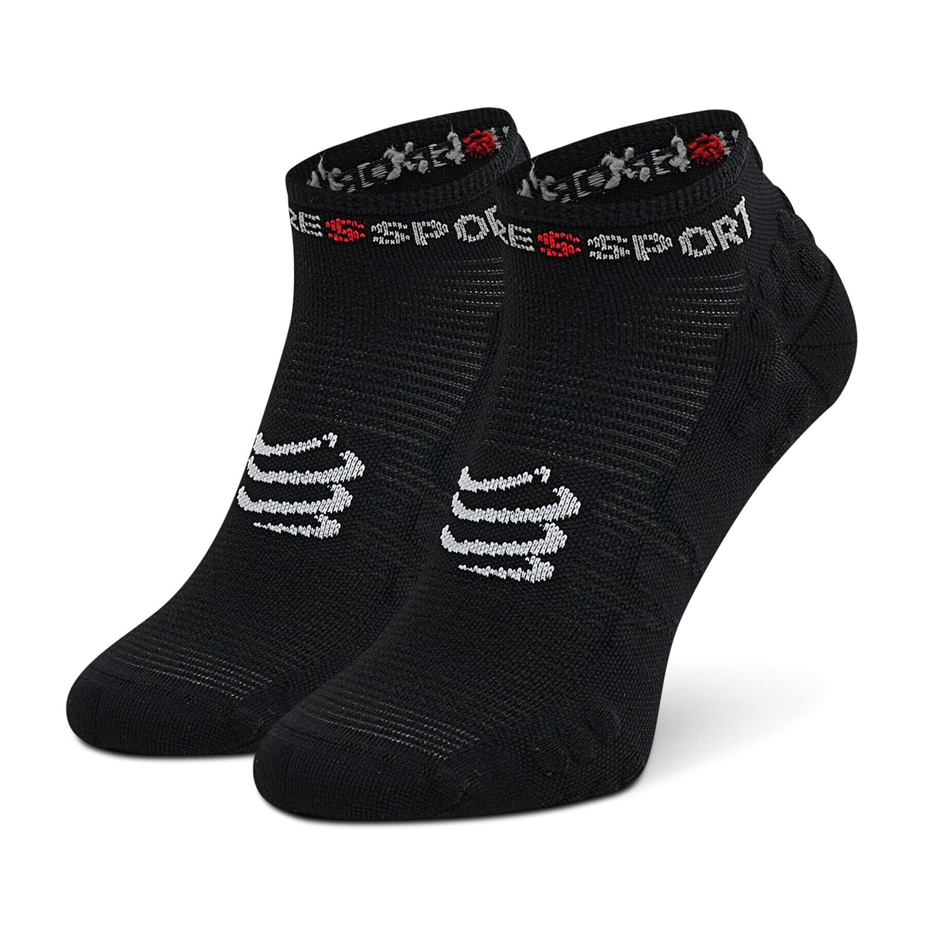 Compressport Rövid unisex zoknik Pro Racing Socks V3.0 Run Low RSLV3-9999 Fekete - Pepit.hu