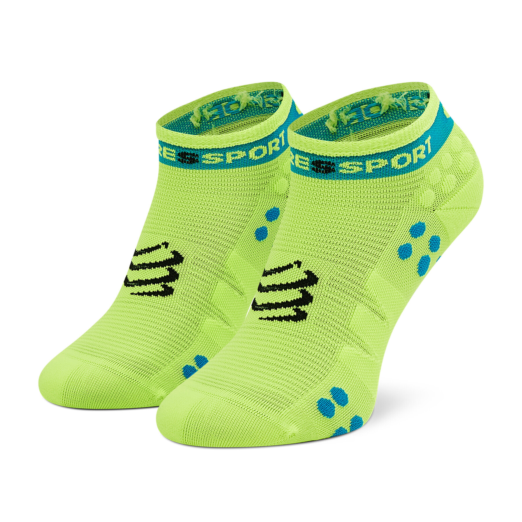 Compressport Rövid unisex zoknik Pro Racing Socks V3.0 Run Low RSLV3-FL1100 Sárga - Pepit.hu