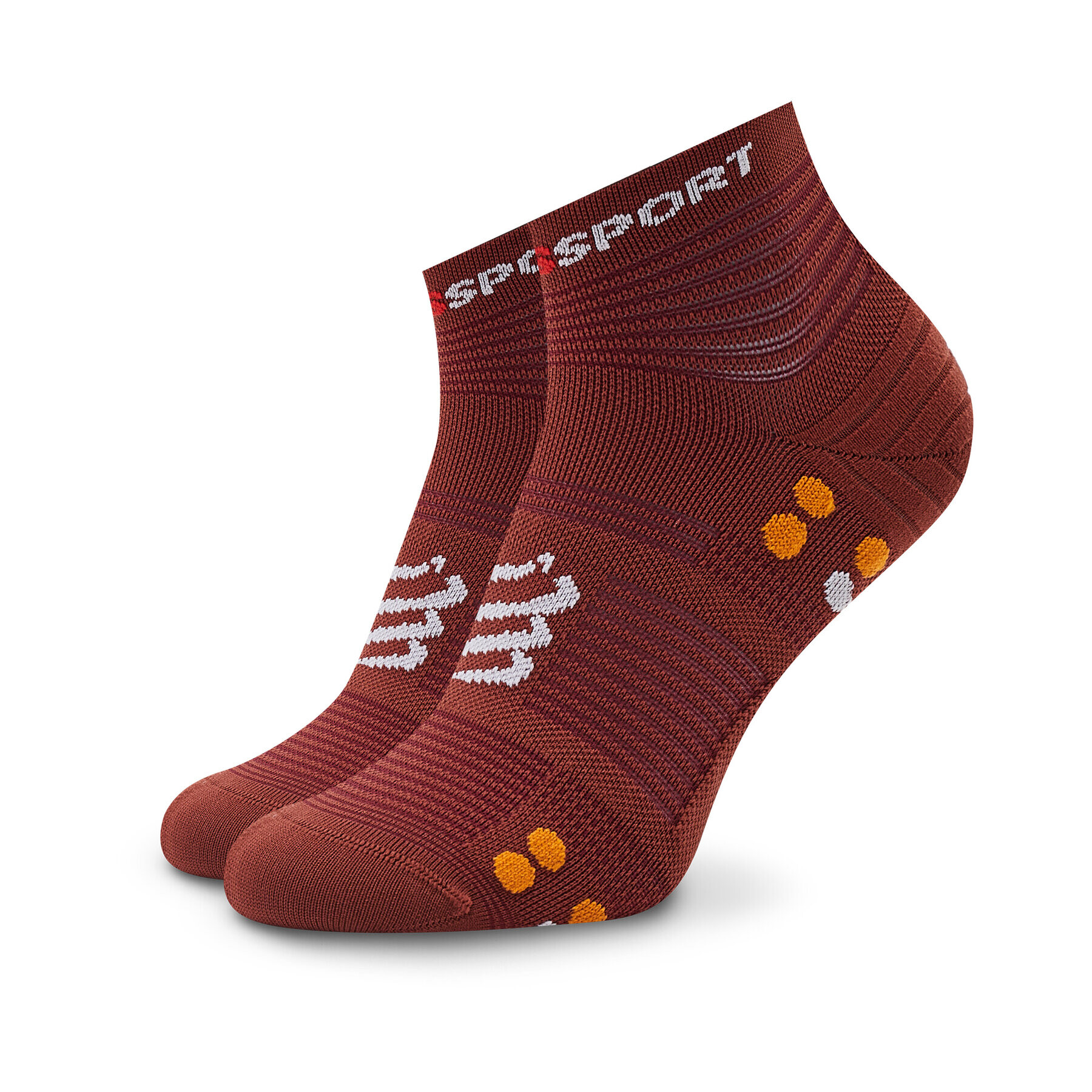 Compressport Unisex Magasszárú Zokni Pro Racing V4.0 Trail U XU00047B Bordó - Pepit.hu