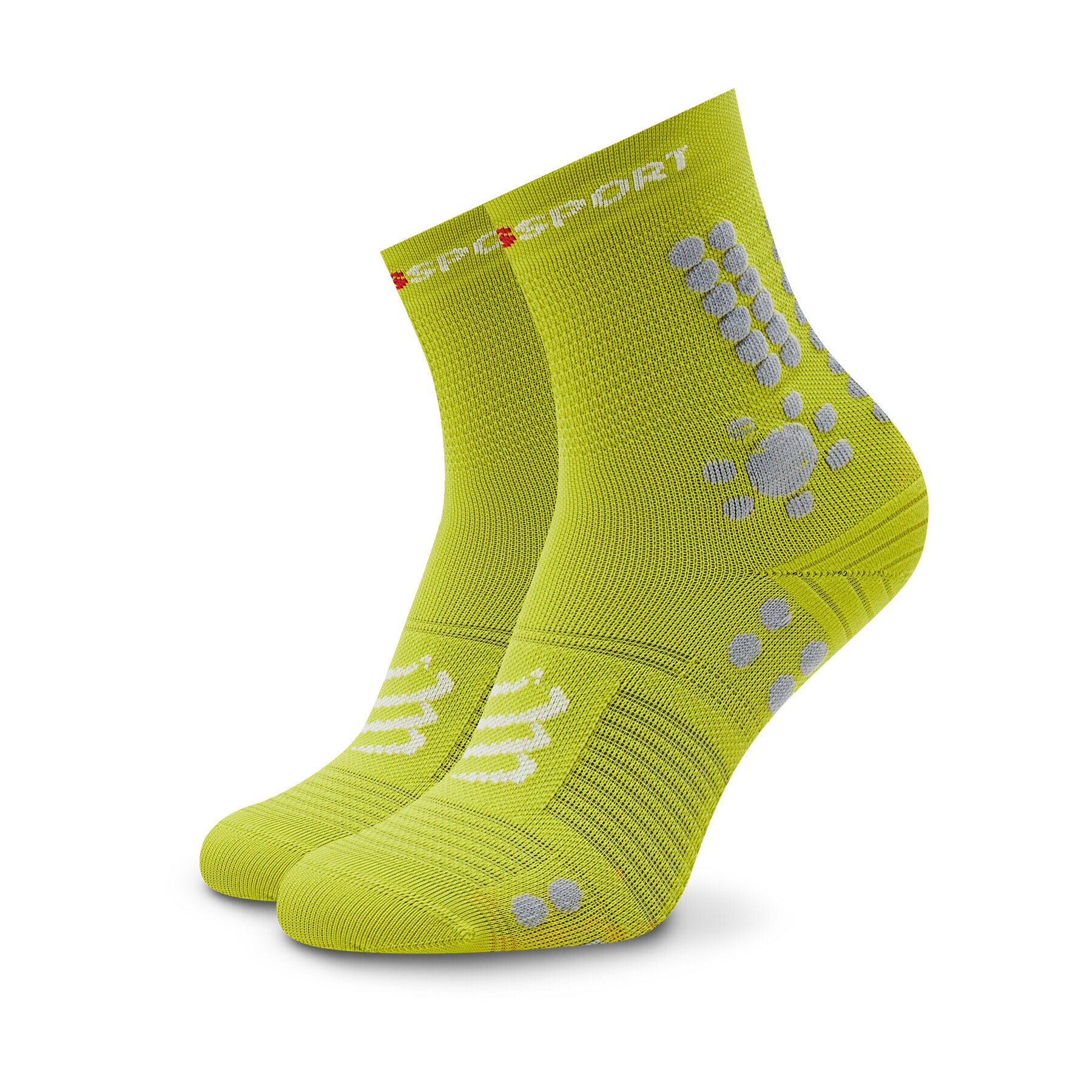 Compressport Unisex Magasszárú Zokni Pro Racing V4.0 Trail U XU00048B Zöld - Pepit.hu