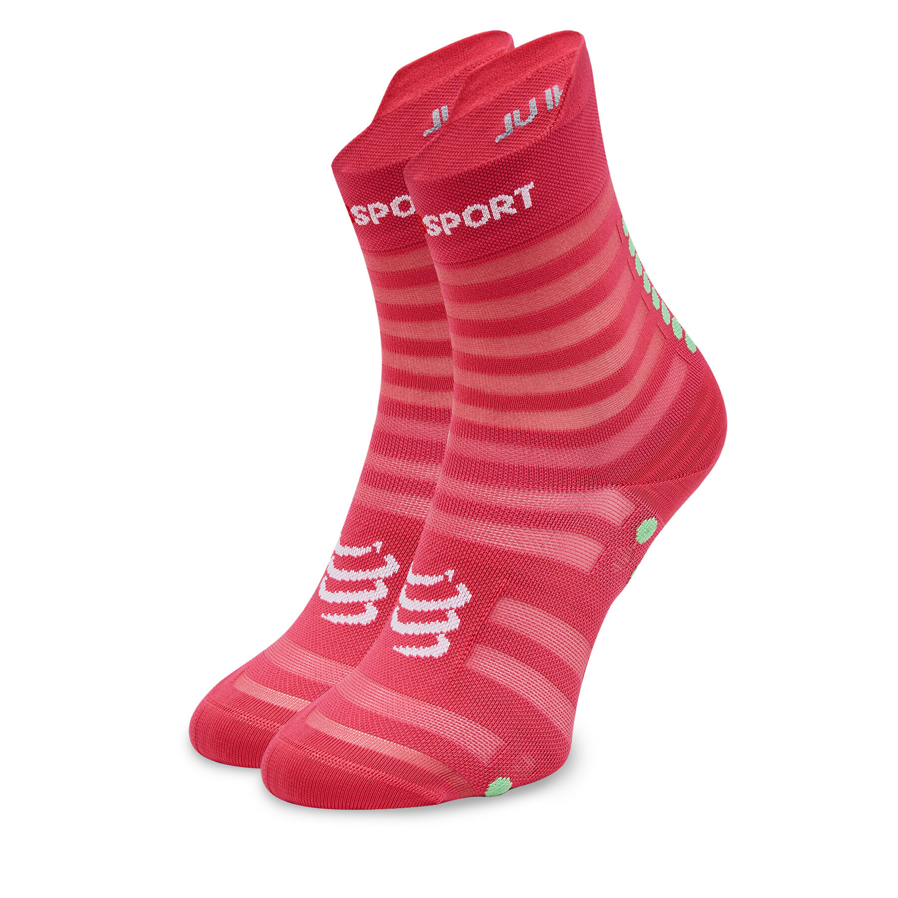 Compressport Unisex Magasszárú Zokni Pro Racing V4.0 Trail XU00050B Rózsaszín - Pepit.hu