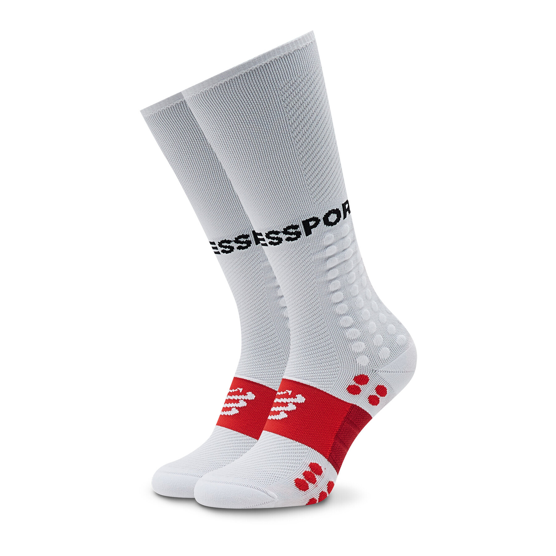 Compressport Unisex Magasszárú Zokni Run SU00004B Fehér - Pepit.hu