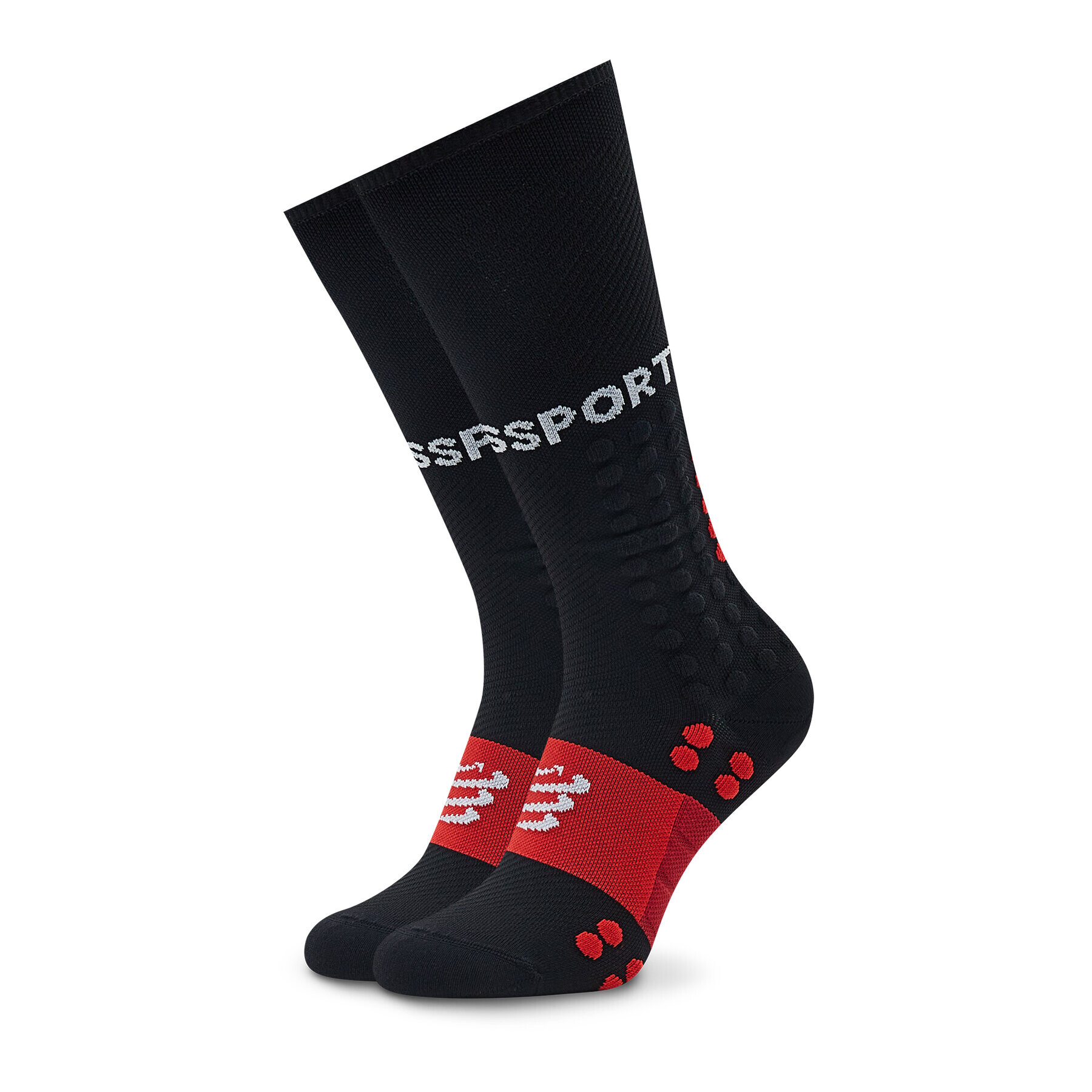 Compressport Unisex Magasszárú Zokni Run SU00004B Fekete - Pepit.hu