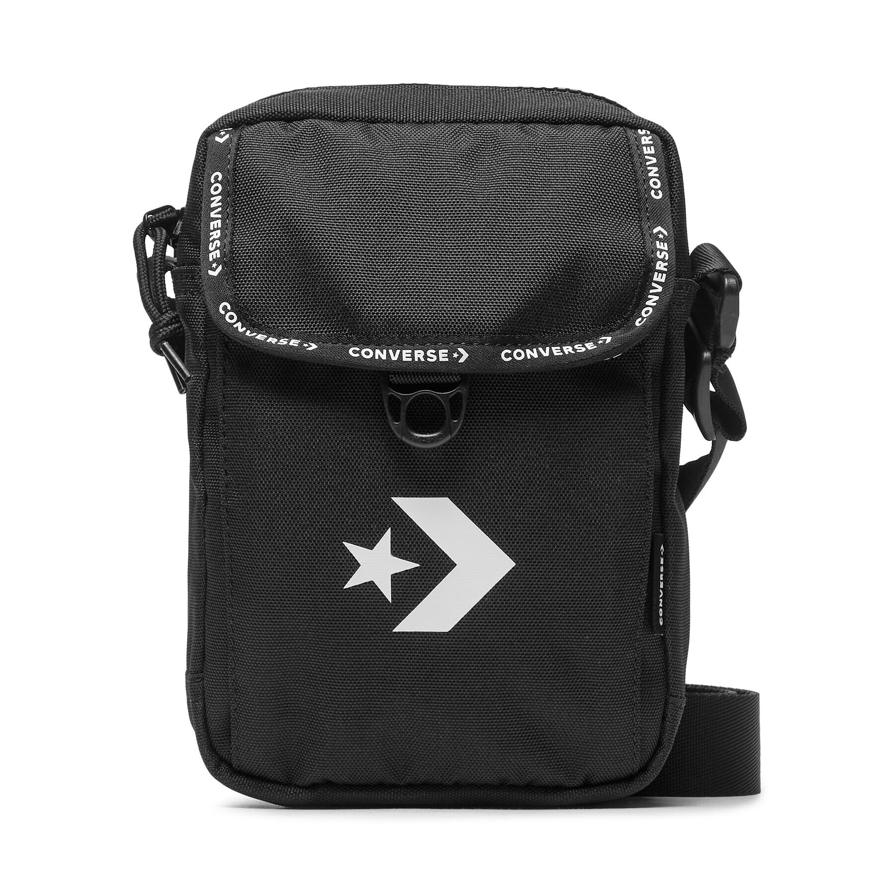 Converse Válltáska Large Logo Crossbody 2 10025483-A01 Fekete - Pepit.hu