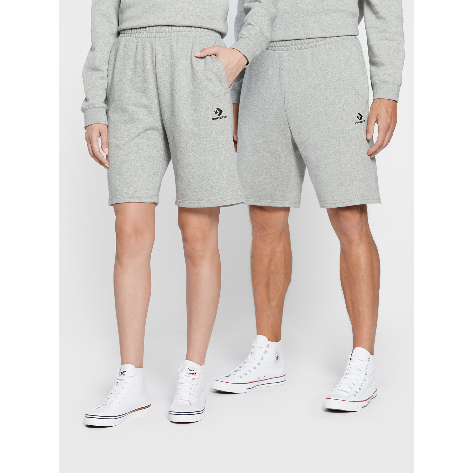 Converse Sport rövidnadrág Unisex Core 10023875-A02 Szürke Regular Fit - Pepit.hu