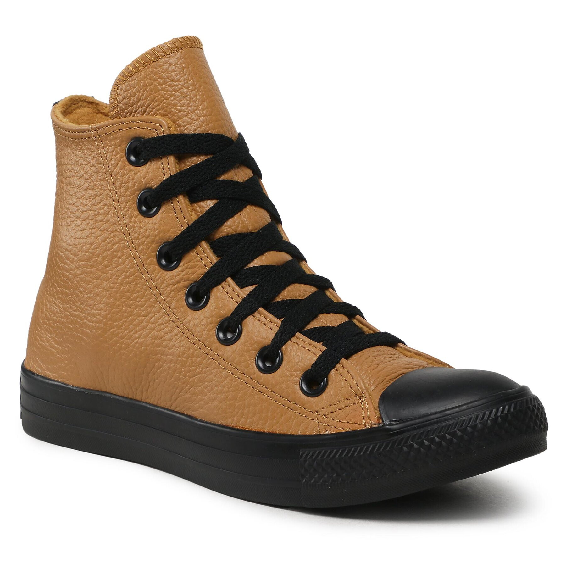 Converse Tornacipő Chuck Taylor All Star Lined Leather 172014C Barna - Pepit.hu