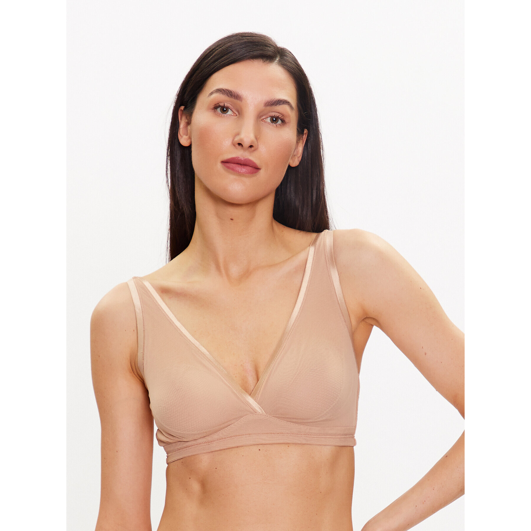 Cosabella Bralette melltartó Soire Confidence Curvy SOIRC1310 Bézs - Pepit.hu