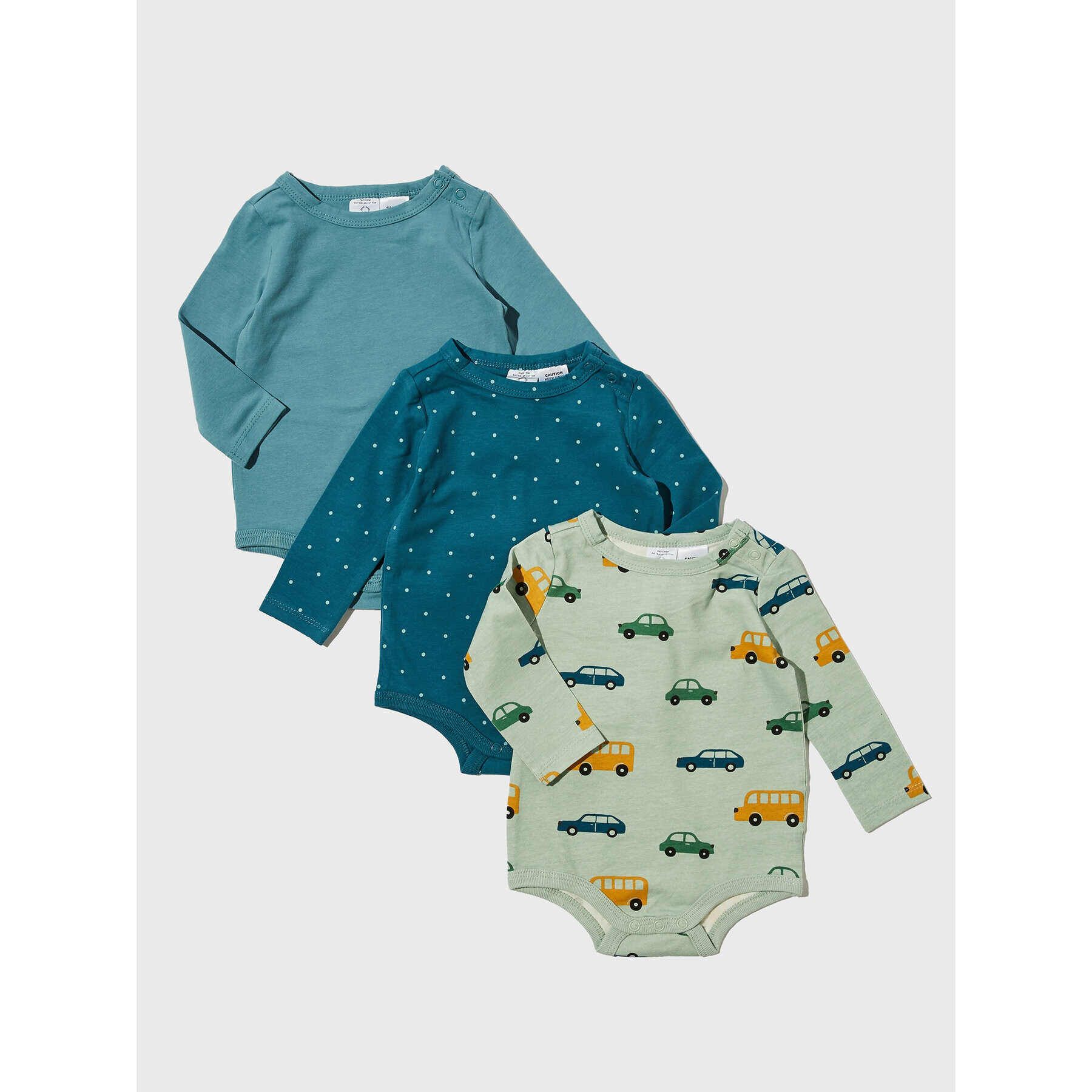 Cotton On Kids 3 db-os gyermek body szett 7342439 Színes Regular Fit - Pepit.hu