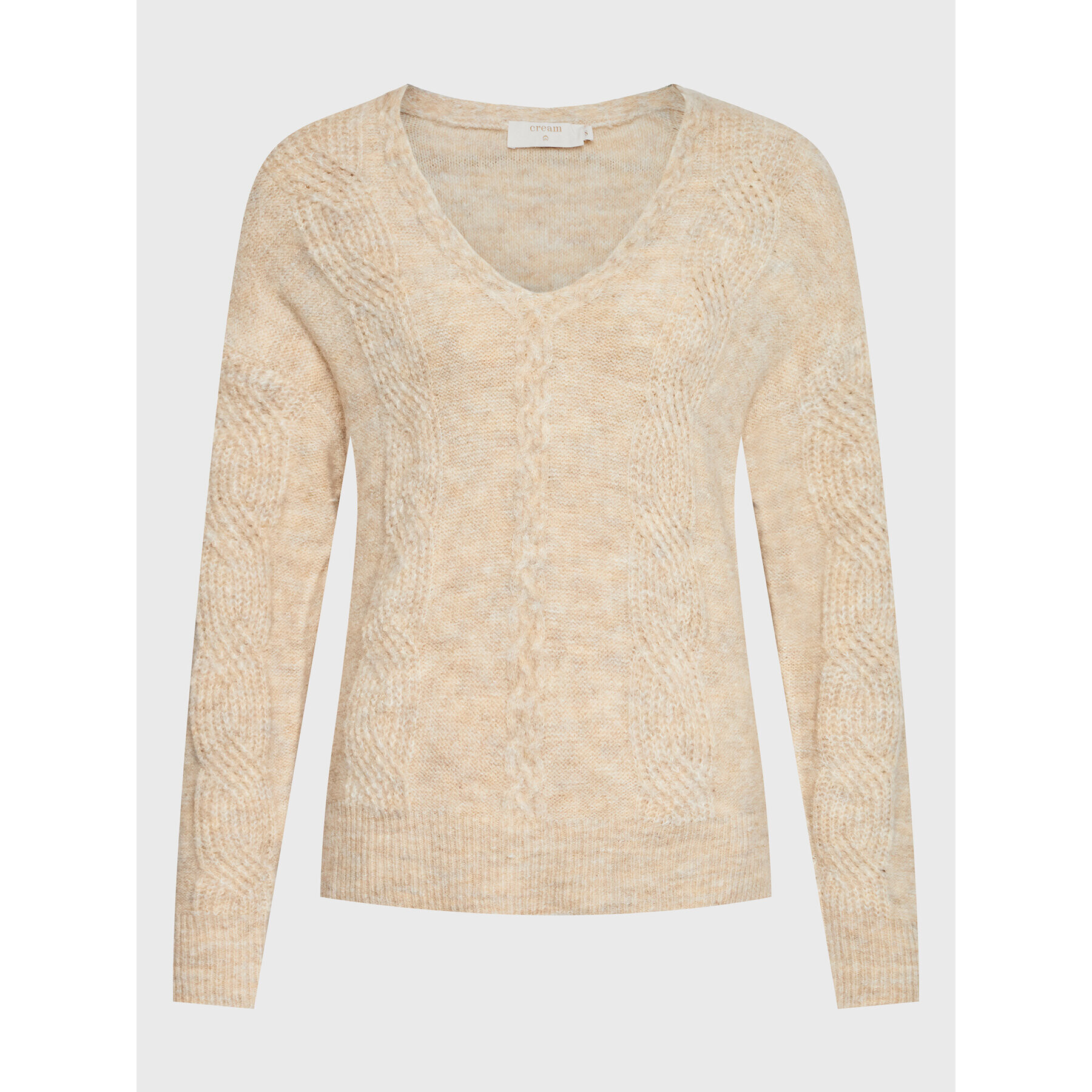 Cream Sweater Cabin 10610399 Bézs Regular Fit - Pepit.hu