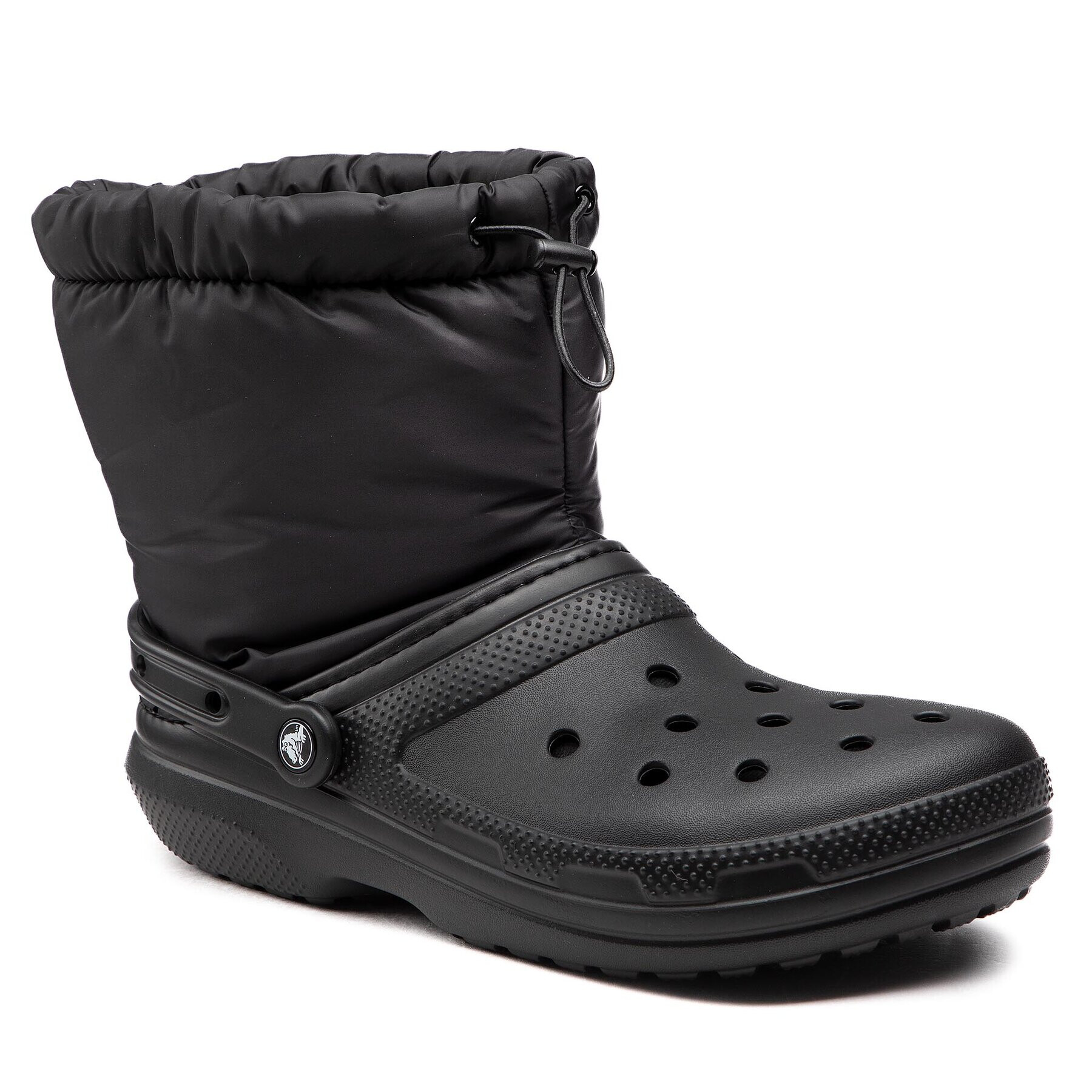 Crocs Csizma Classic Lined Neo Puff Boot 206630 Fekete - Pepit.hu