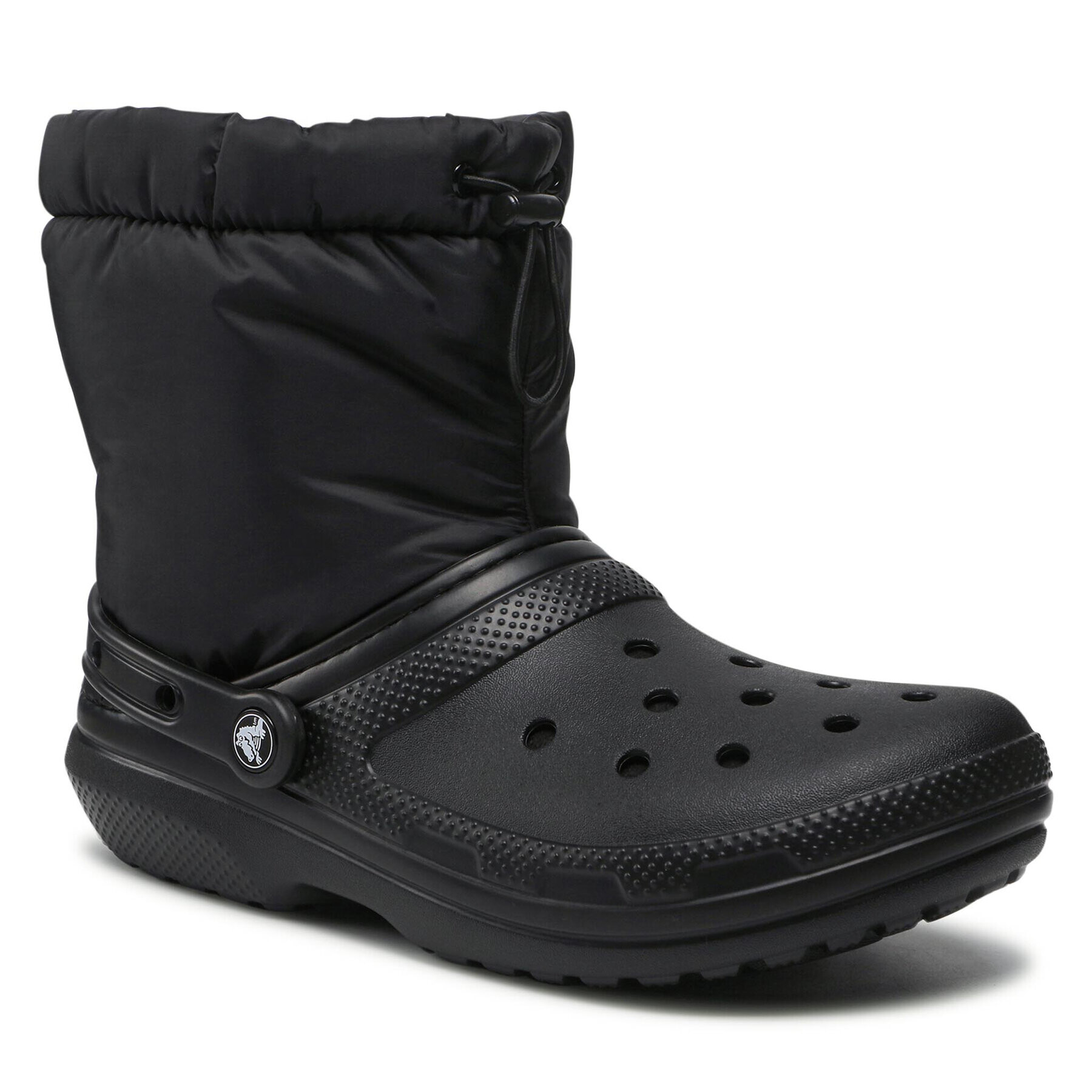 Crocs Csizma Classic Lined Neo Puff Boot 206630 Fekete - Pepit.hu