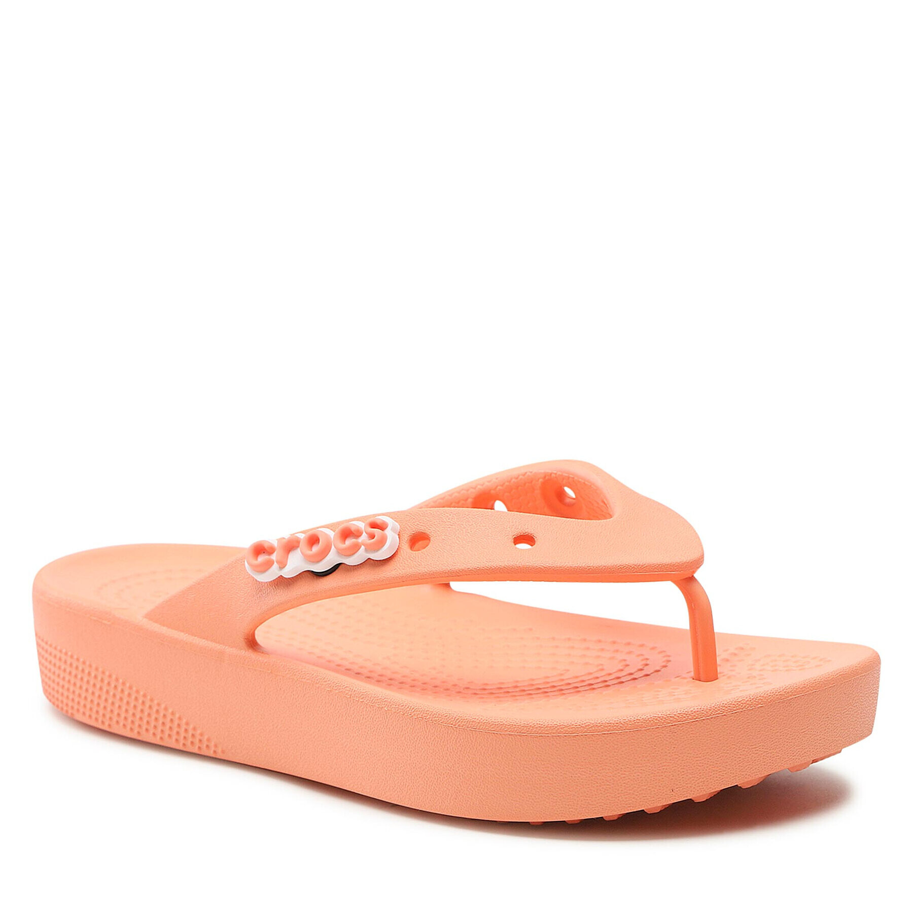 Crocs Flip-flops Classic Platform Flip W 207714 Narancssárga - Pepit.hu