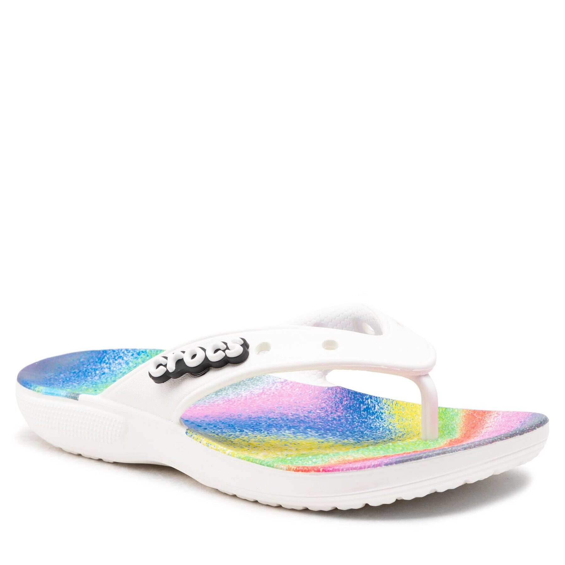 Crocs Flip-flops Classic Spray Dye Flip 208056 Fehér - Pepit.hu