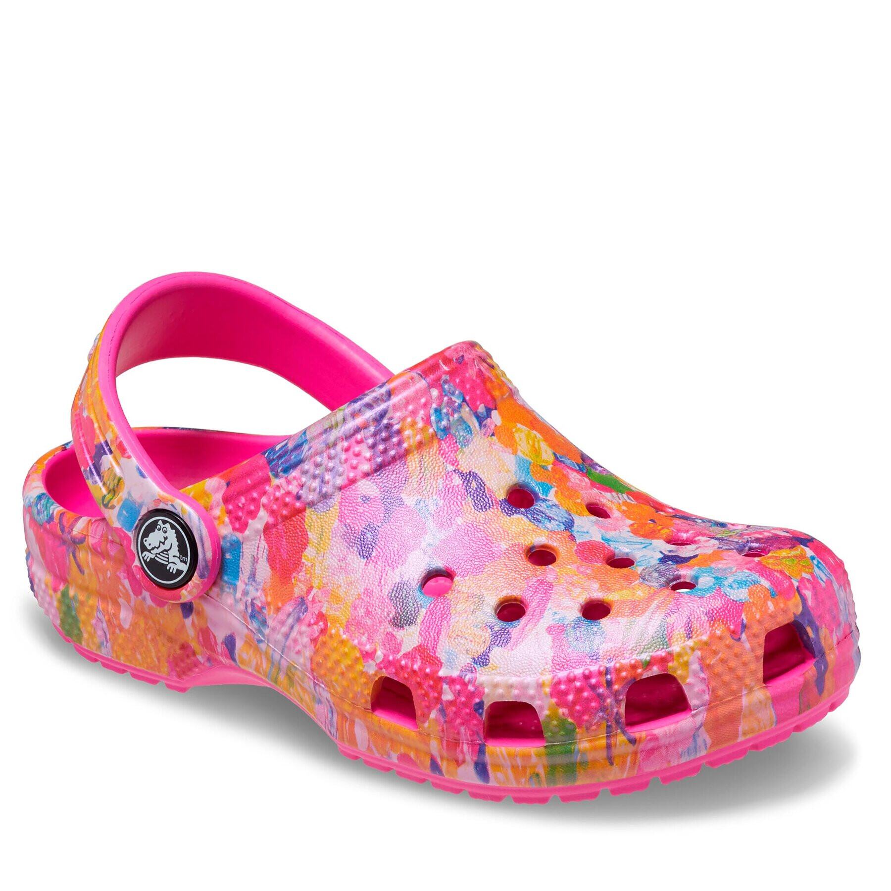 Crocs Klumpa Classic Hyper Real Clog T 208451 Fekete - Pepit.hu