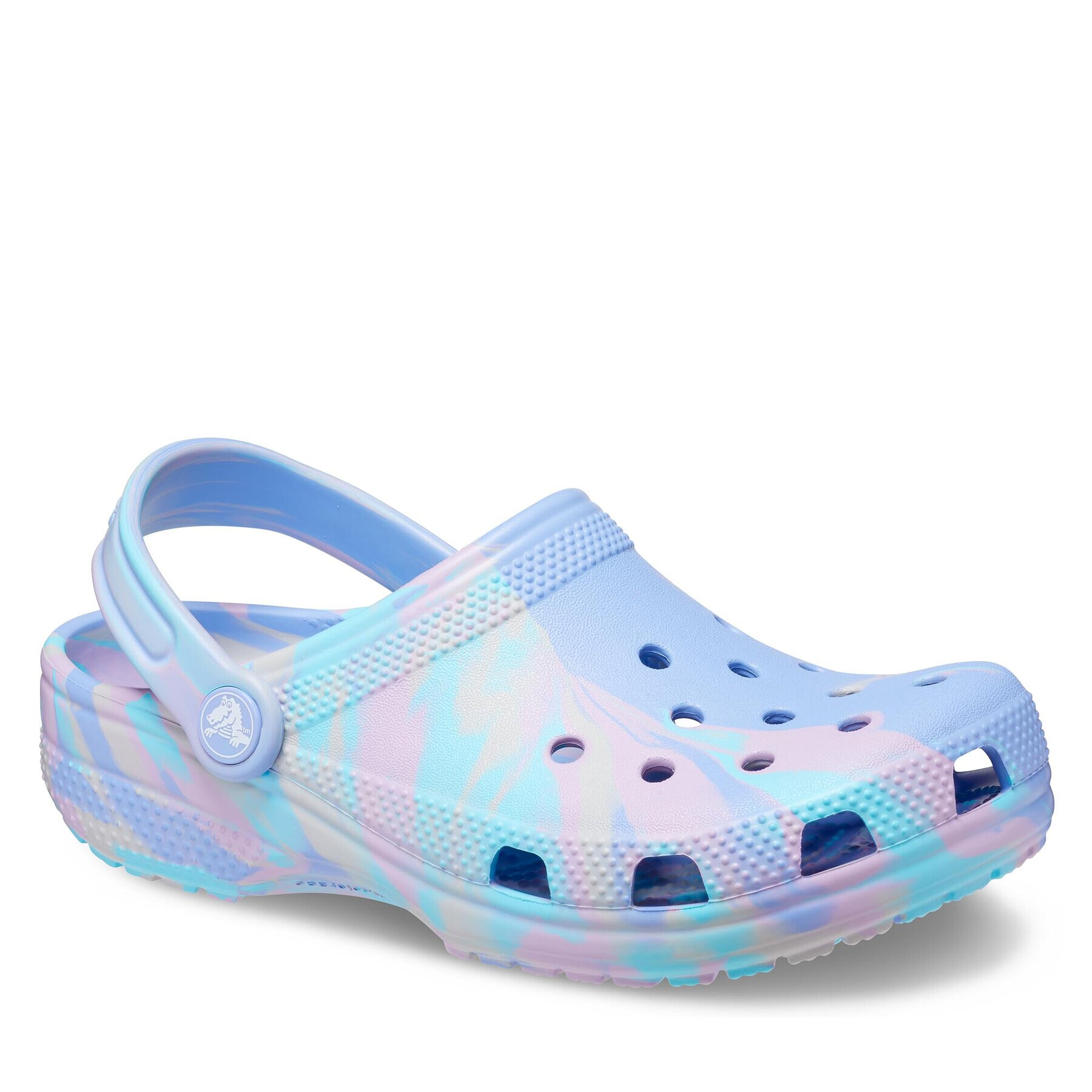 Crocs Klumpa Classic Marbled Kids Clog 207464 Kék - Pepit.hu