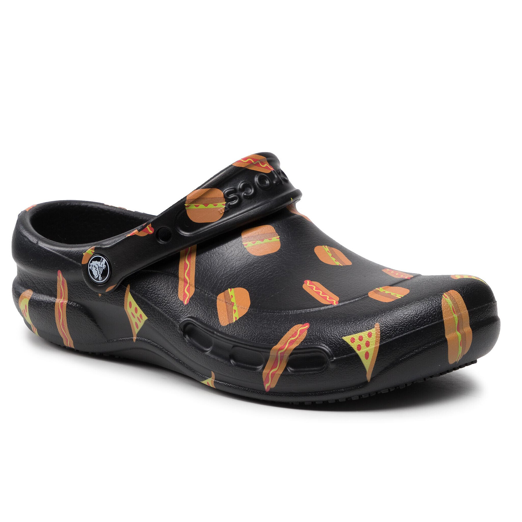 Crocs Papucs Bistro Graphic Clog 204044 Fekete - Pepit.hu