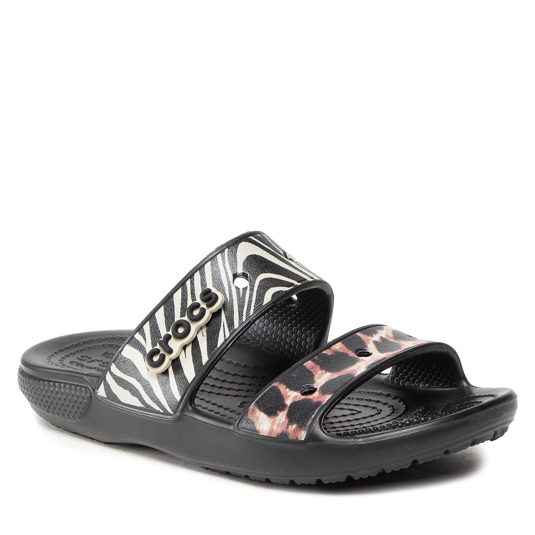 Crocs Papucs Classic Animal Remix Sandal 207847 Színes - Pepit.hu