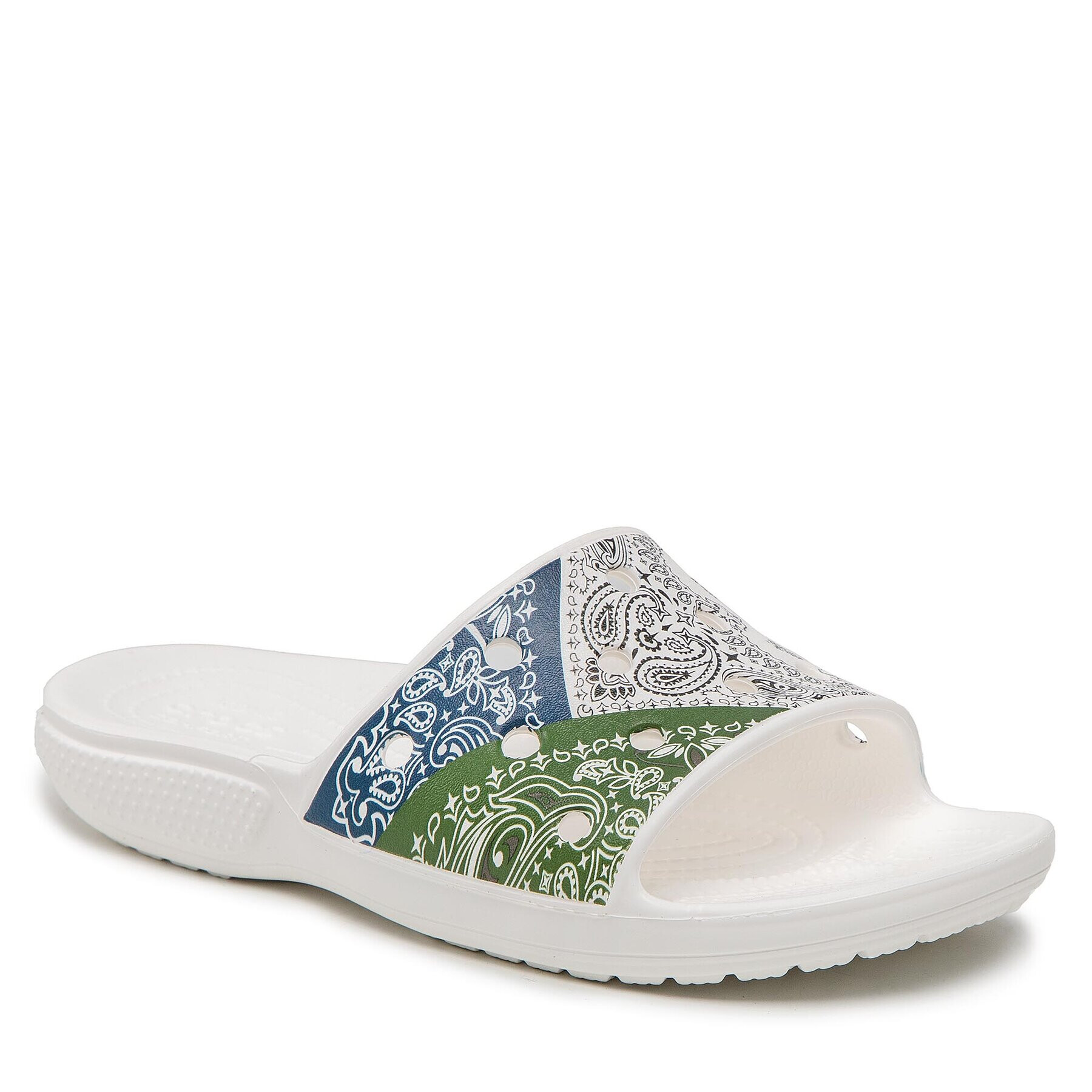 Crocs Papucs Classic Bandana Slide 208064 Fehér - Pepit.hu