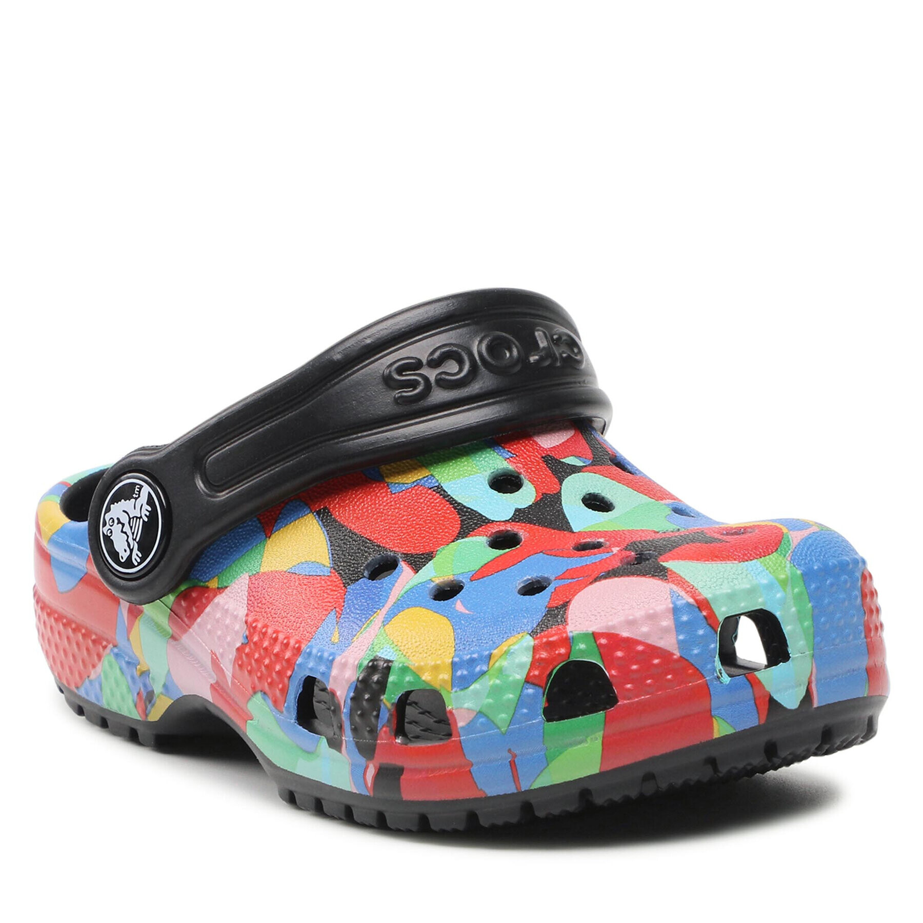 Crocs Papucs Classic Bubble Block Clog Kids 207320 Színes - Pepit.hu