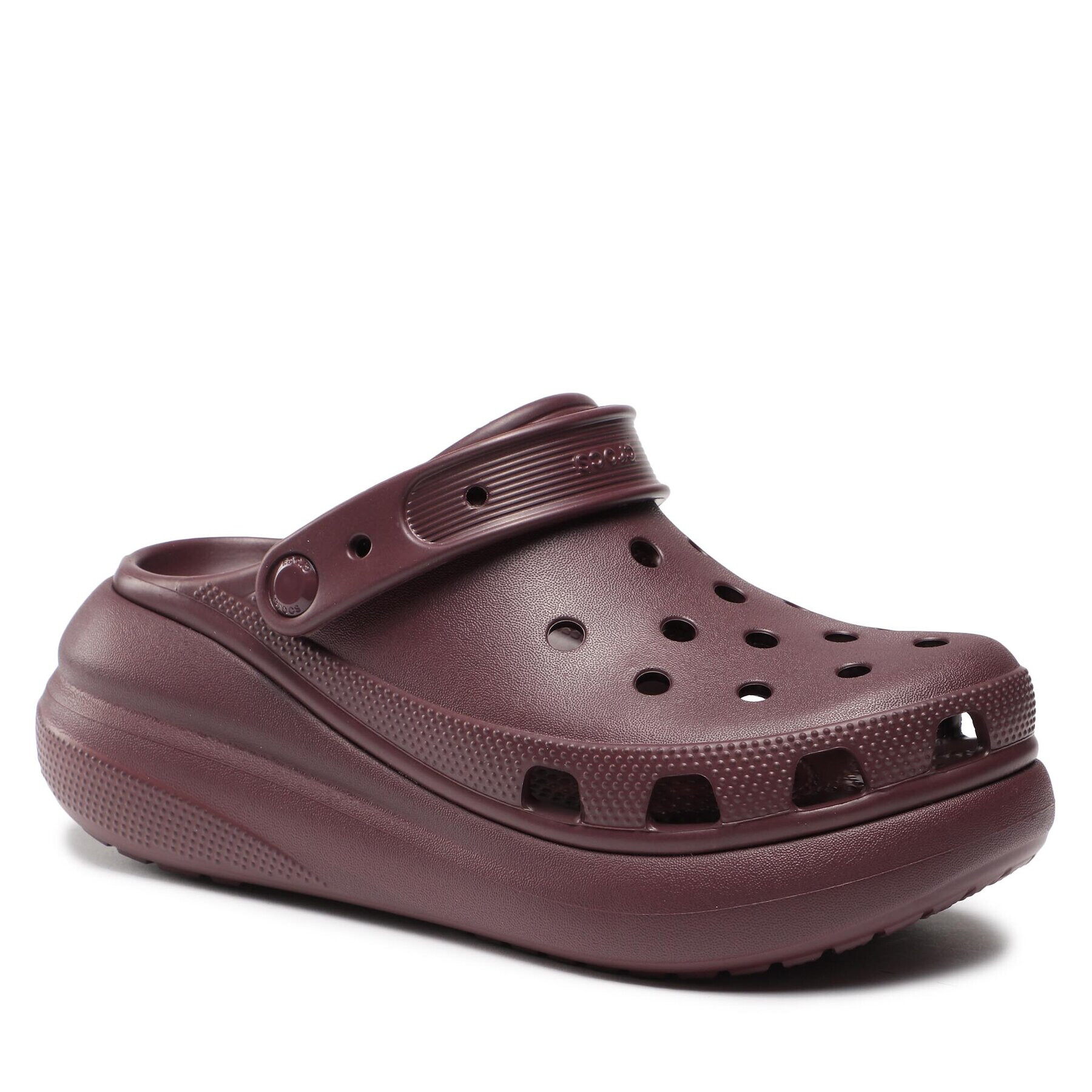 Crocs Papucs Classic Crush Clog 207521 Bordó - Pepit.hu