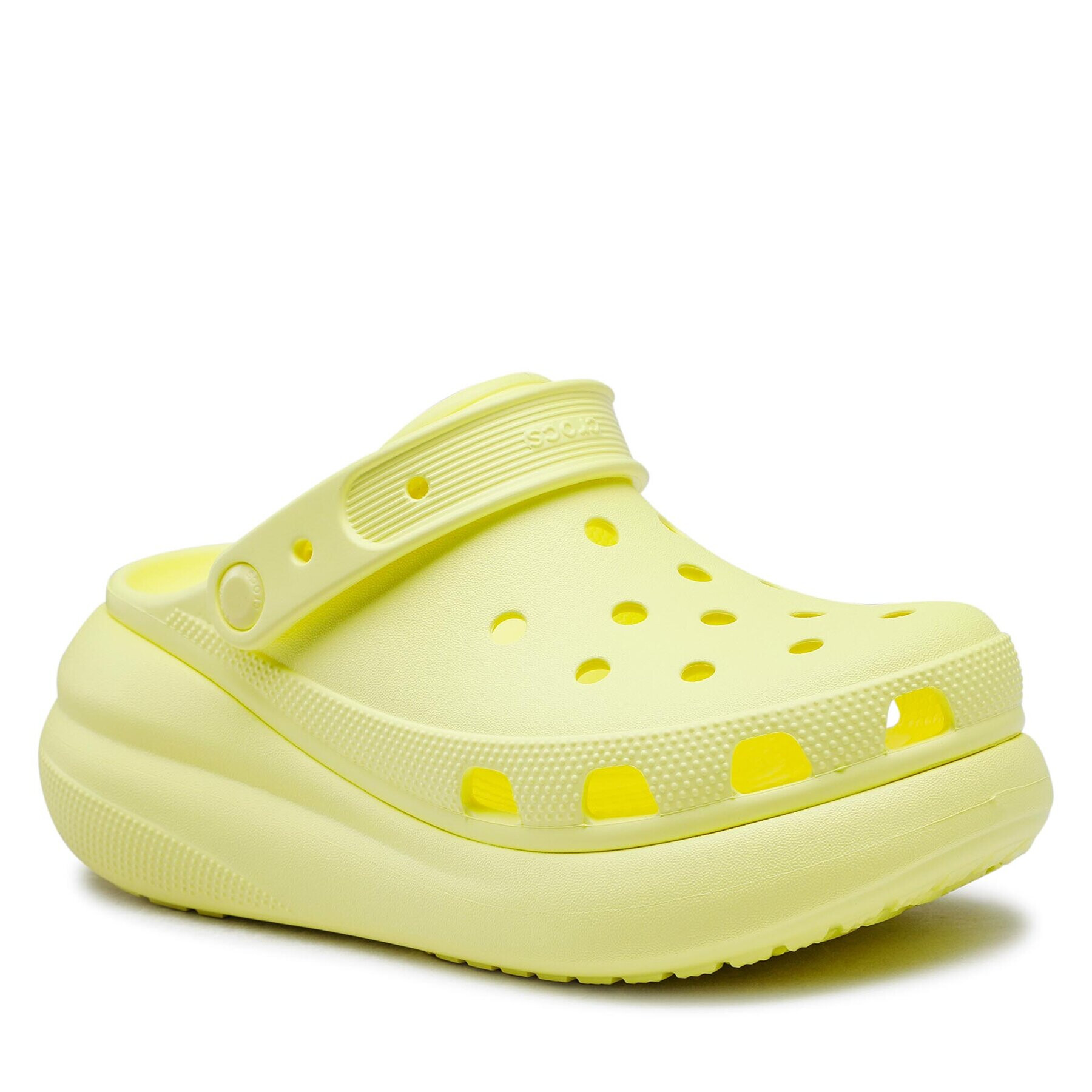 Crocs Papucs Classic Crush Clog 207521 Sárga - Pepit.hu