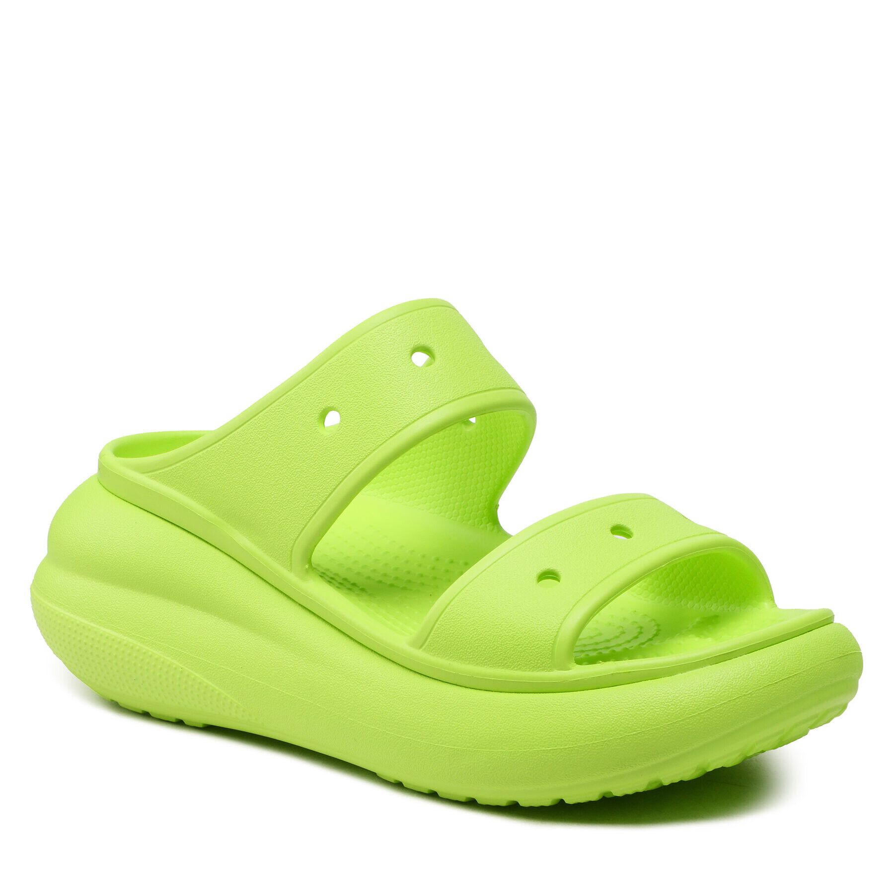 Crocs Papucs Classic Crush Sandal 207670 Zöld - Pepit.hu