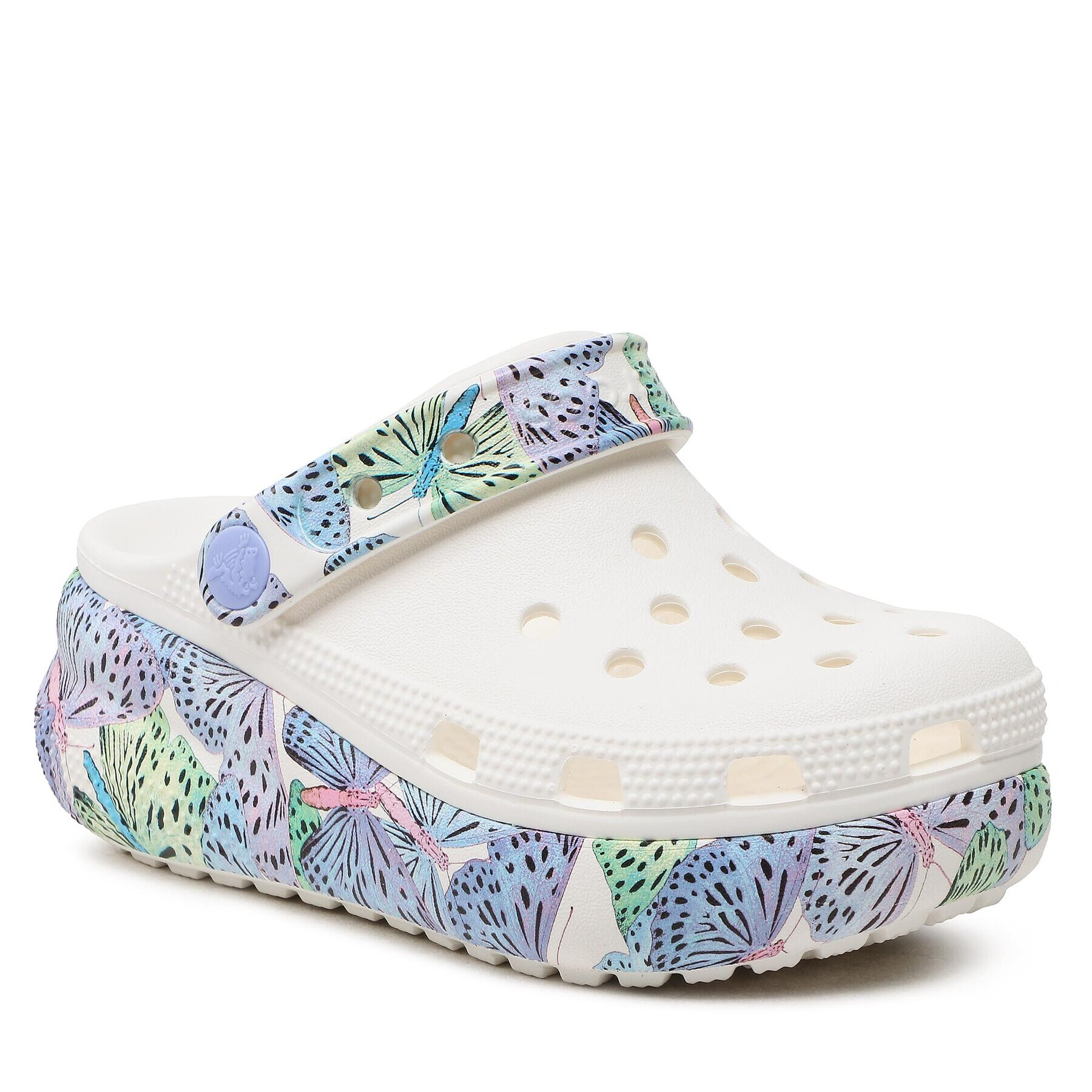 Crocs Papucs Classic Cutie Butterfly Clog K 208298 Fehér - Pepit.hu