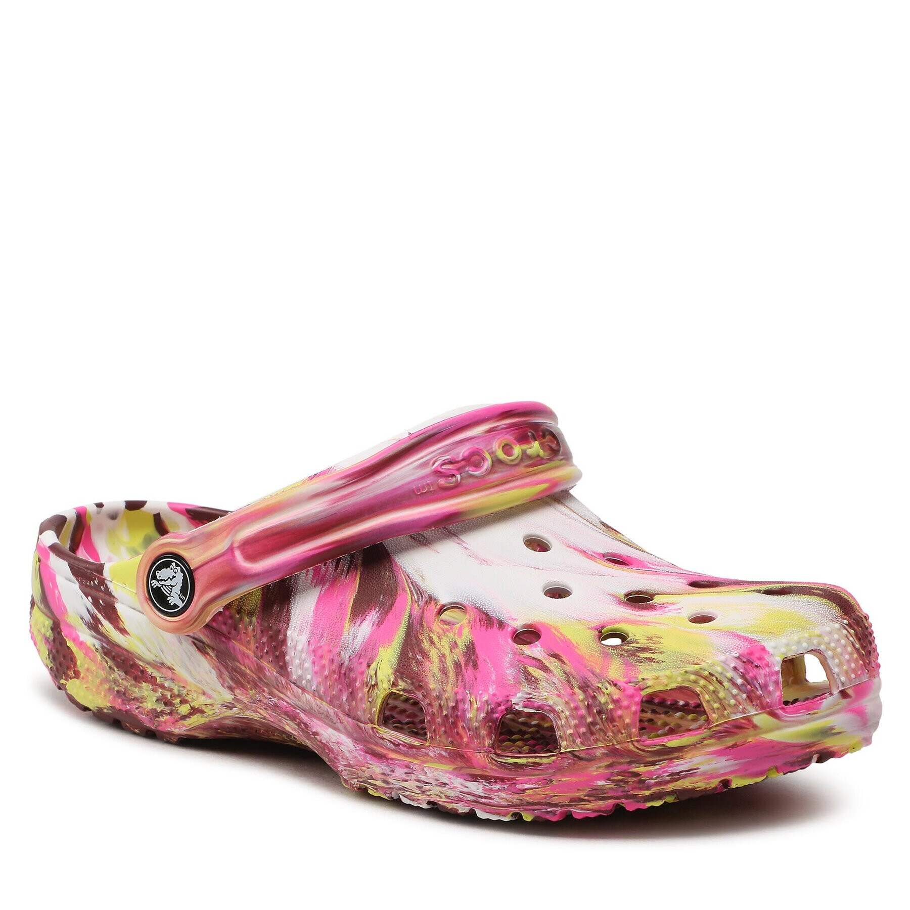 Crocs Papucs Classic Marbled Clog 206867 Rózsaszín - Pepit.hu