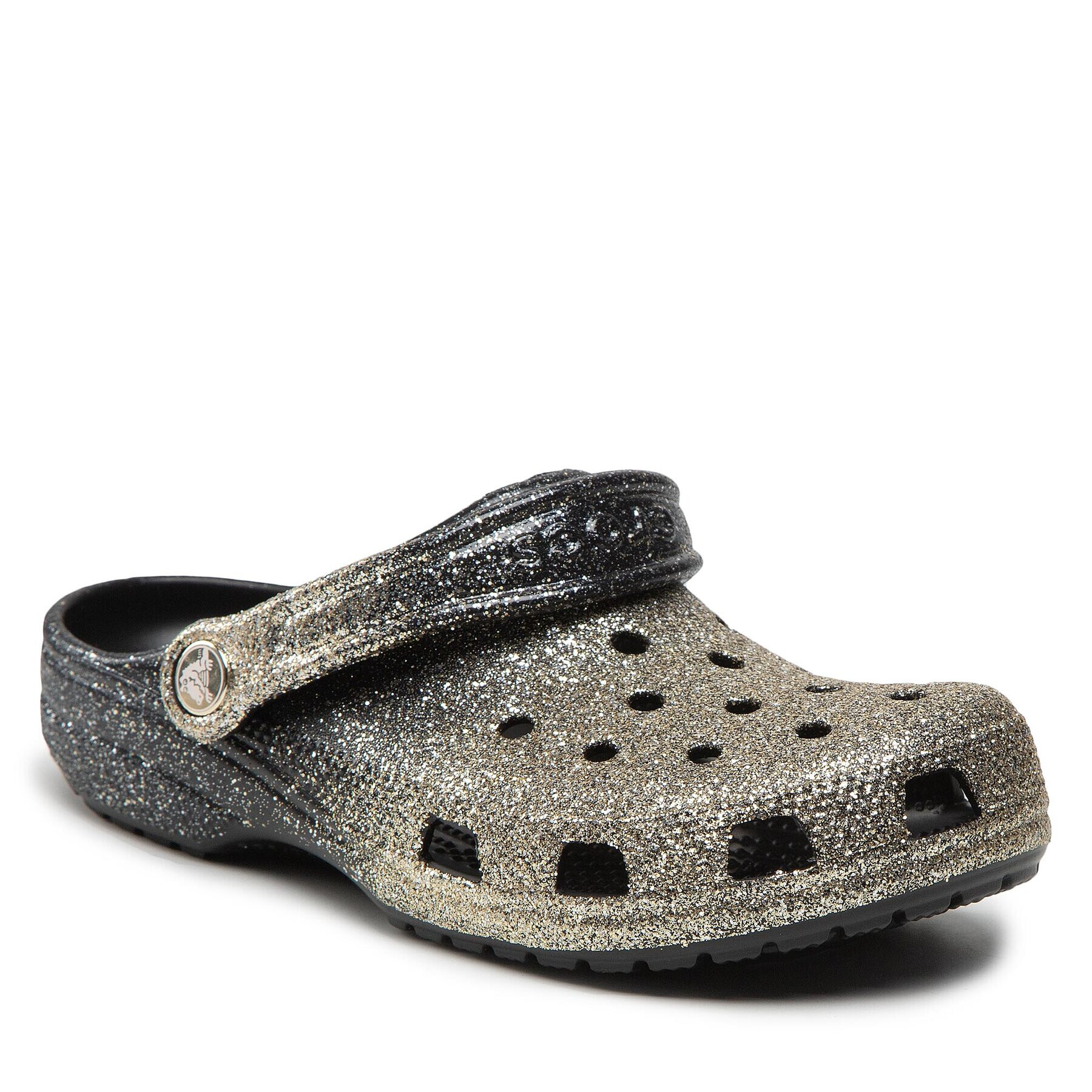 Crocs Papucs Classic Ombre Glitter Clog 207931 Arany - Pepit.hu