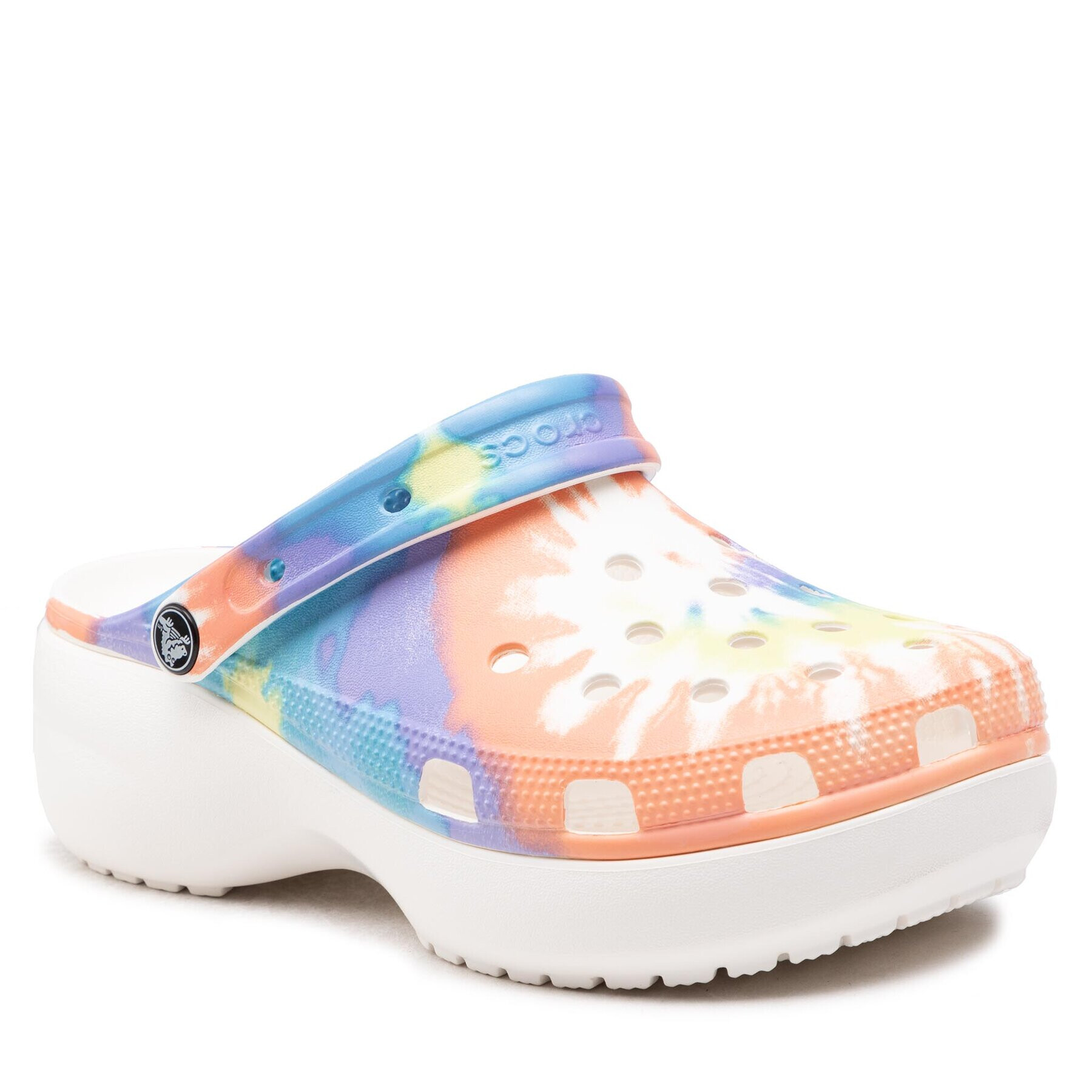 Crocs Papucs Classic Platform Tiedye Graphclgw 207151 Színes - Pepit.hu