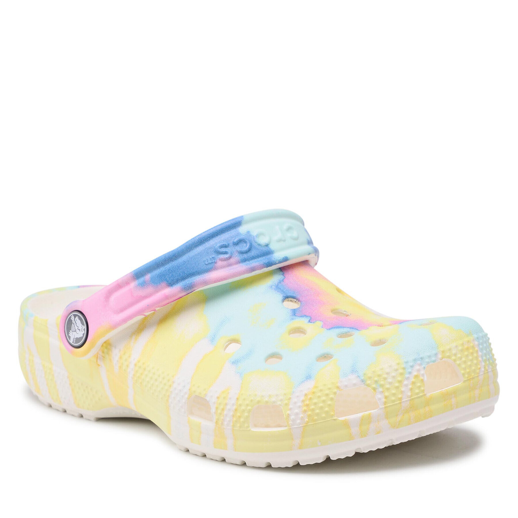 Crocs Papucs Classic Tie Dye 205453 Sárga - Pepit.hu