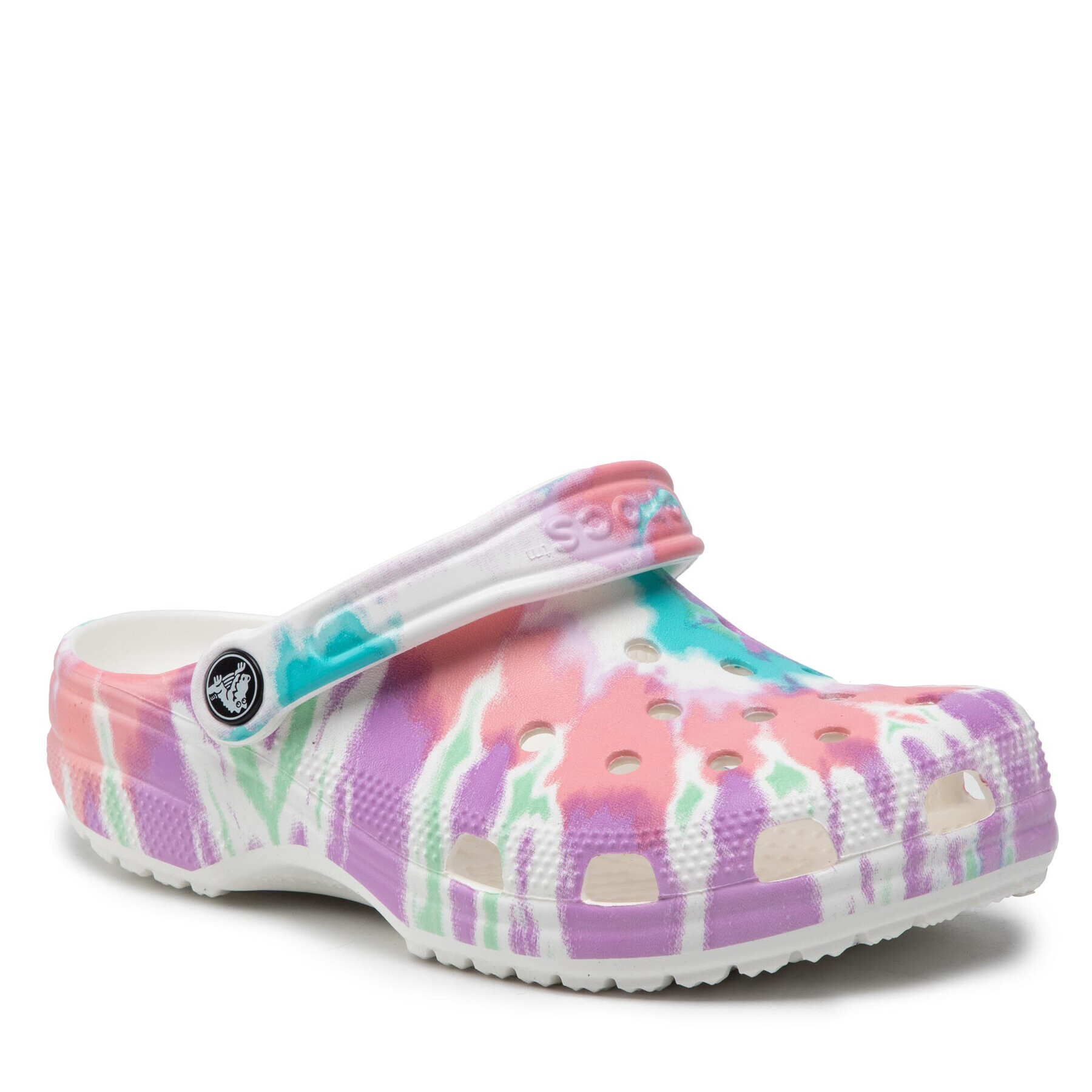 Crocs Papucs Classic Tie Dye Graphic Clog 205453 Rózsaszín - Pepit.hu