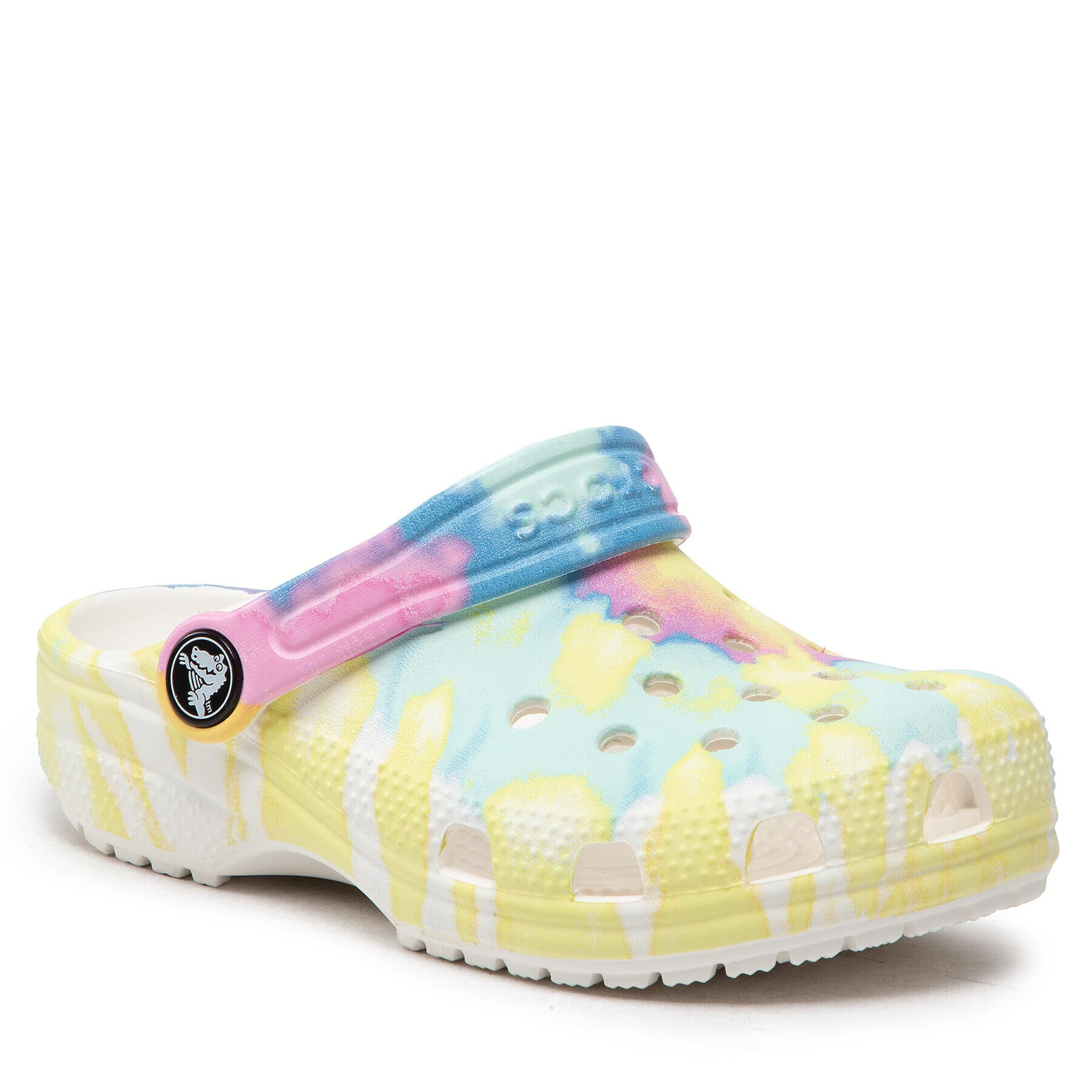 Crocs Papucs Classic Tiedye Graphic Clog K 206995 Sárga - Pepit.hu