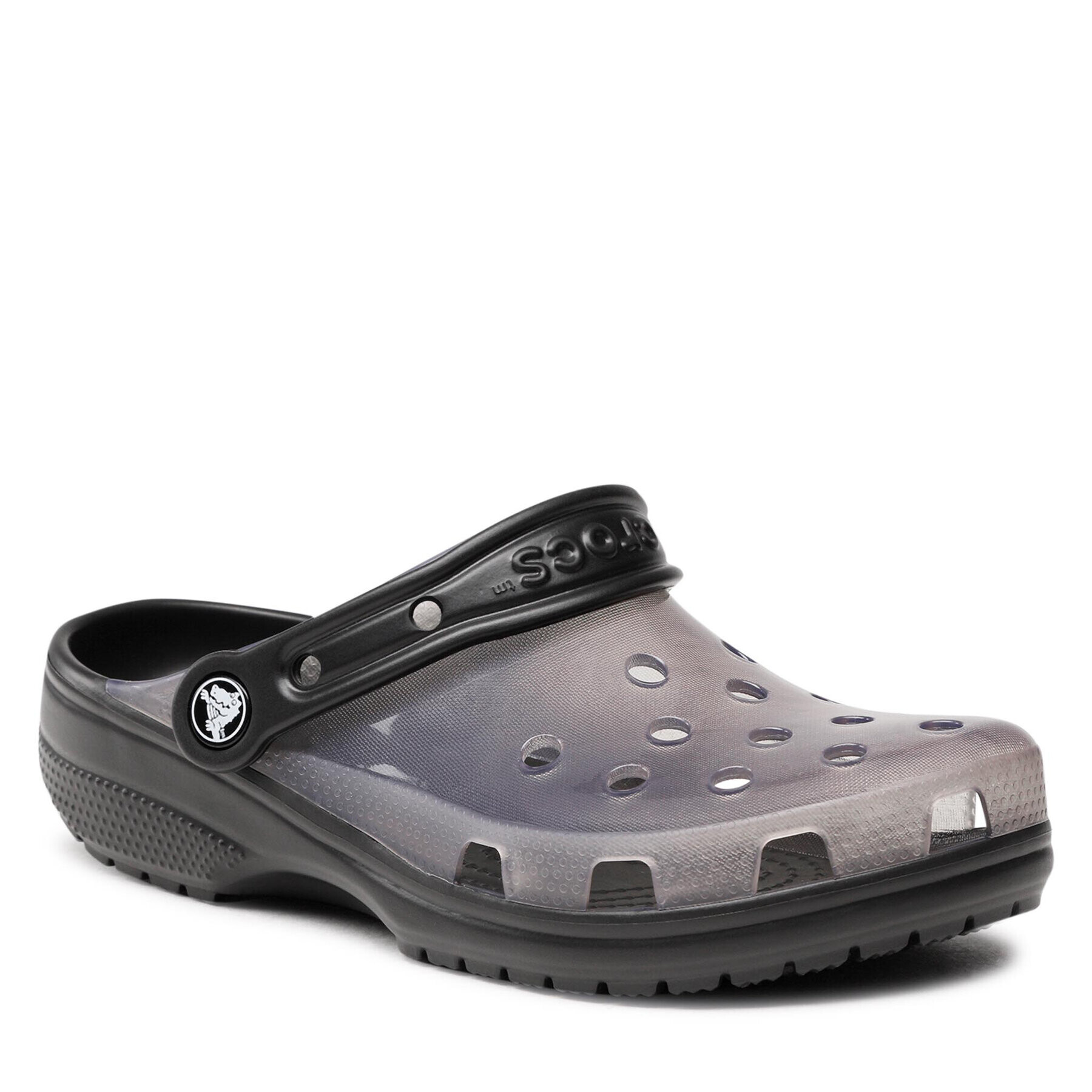 Crocs Papucs Classic Translucent Clog 206908 Fekete - Pepit.hu