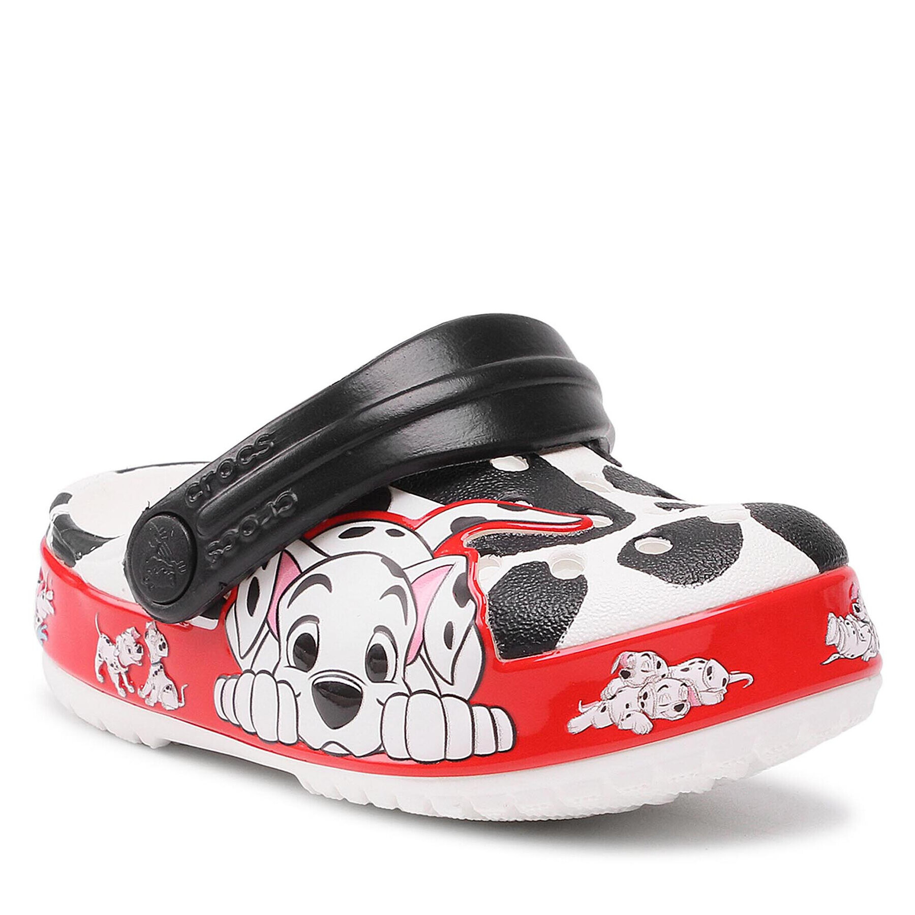 Crocs Papucs Fl 101 Dalmatians Clog K 207193 Fehér - Pepit.hu