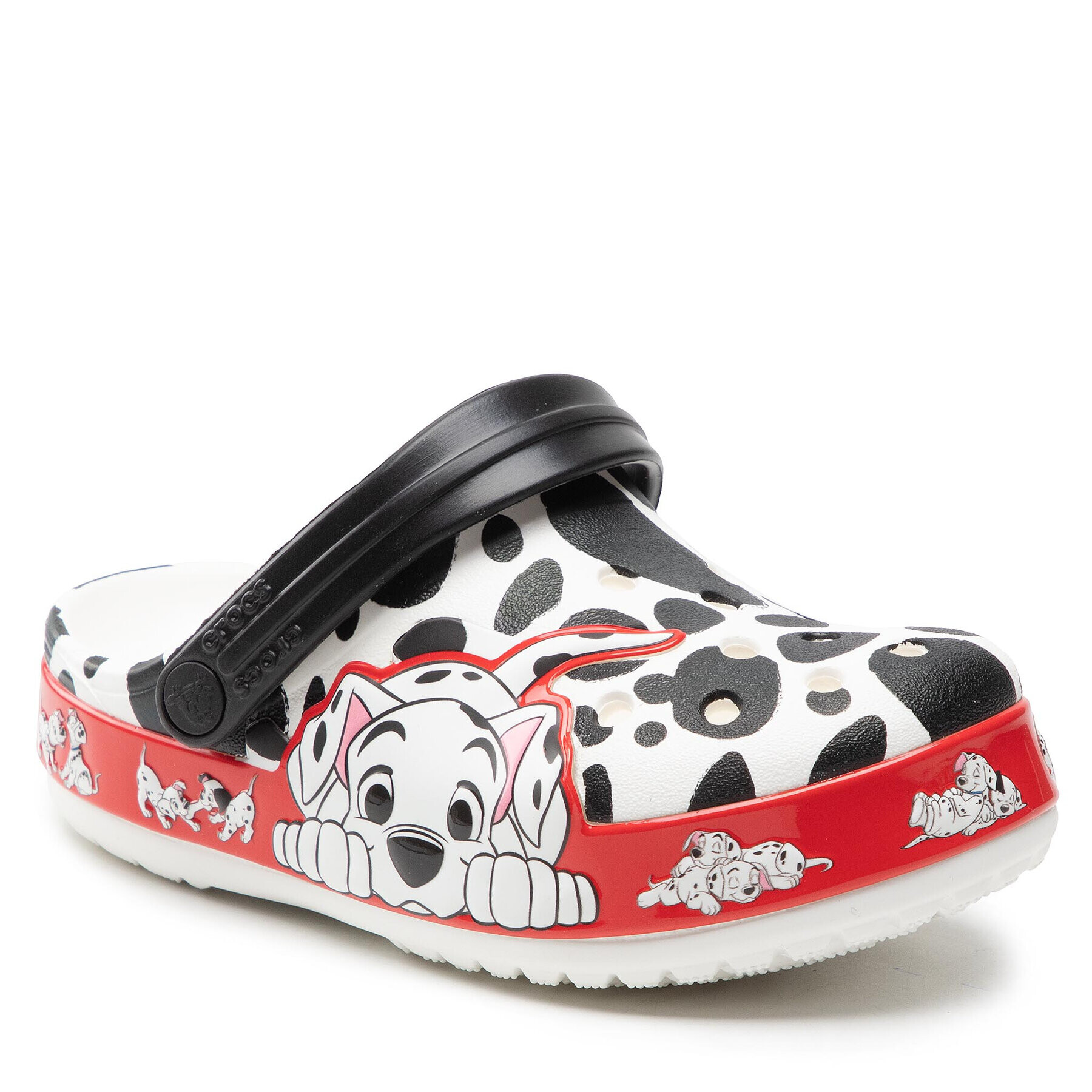 Crocs Papucs Fl 101 Dalmatians Clog K 207483 Fehér - Pepit.hu