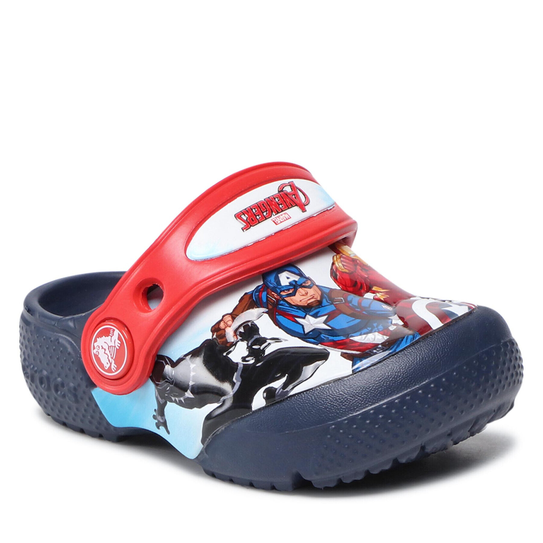 Crocs Papucs fl Avengers Patch Classic Clog T 206740 Sötétkék - Pepit.hu