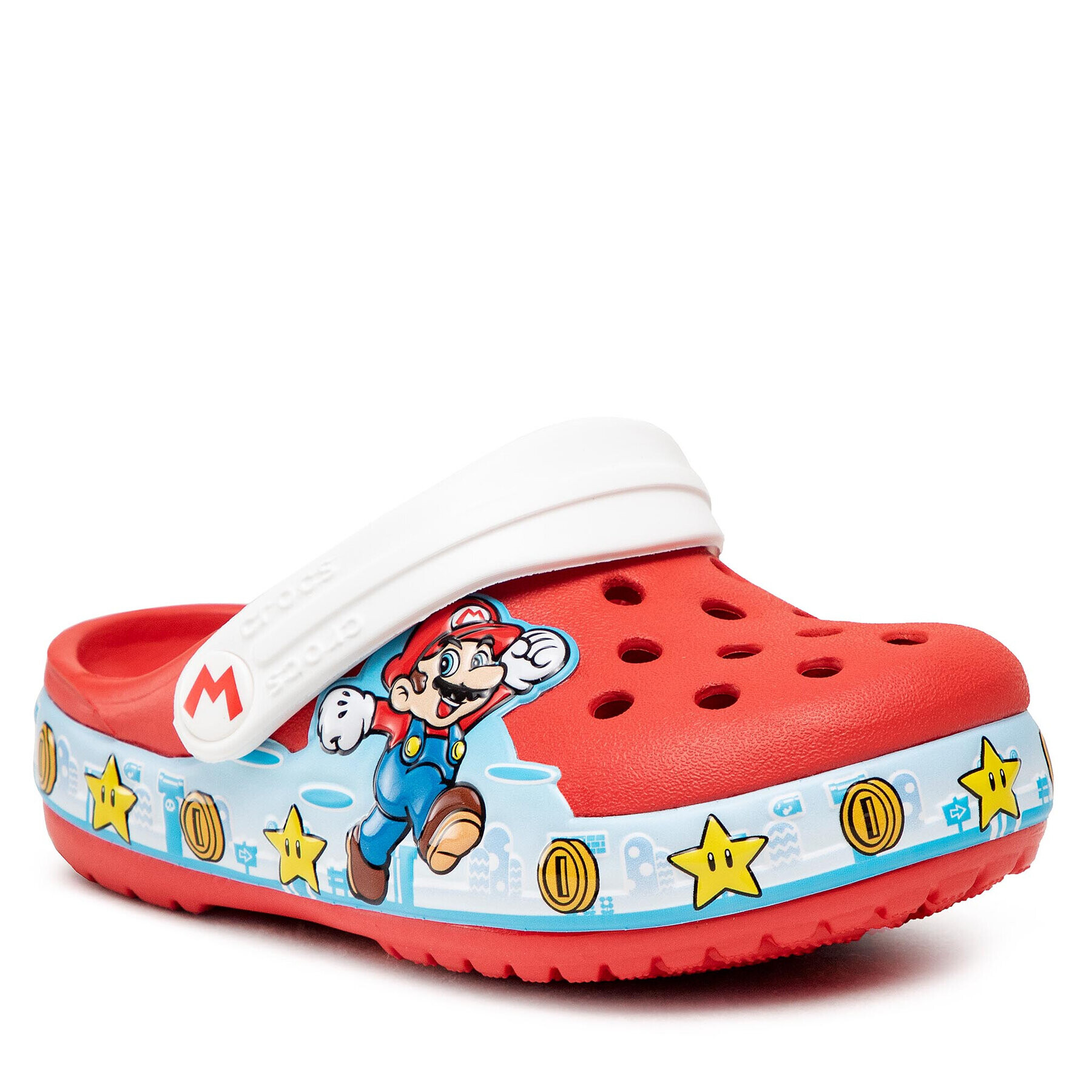 Crocs Papucs Fl Super Mario Lights Clog 206438 Piros - Pepit.hu